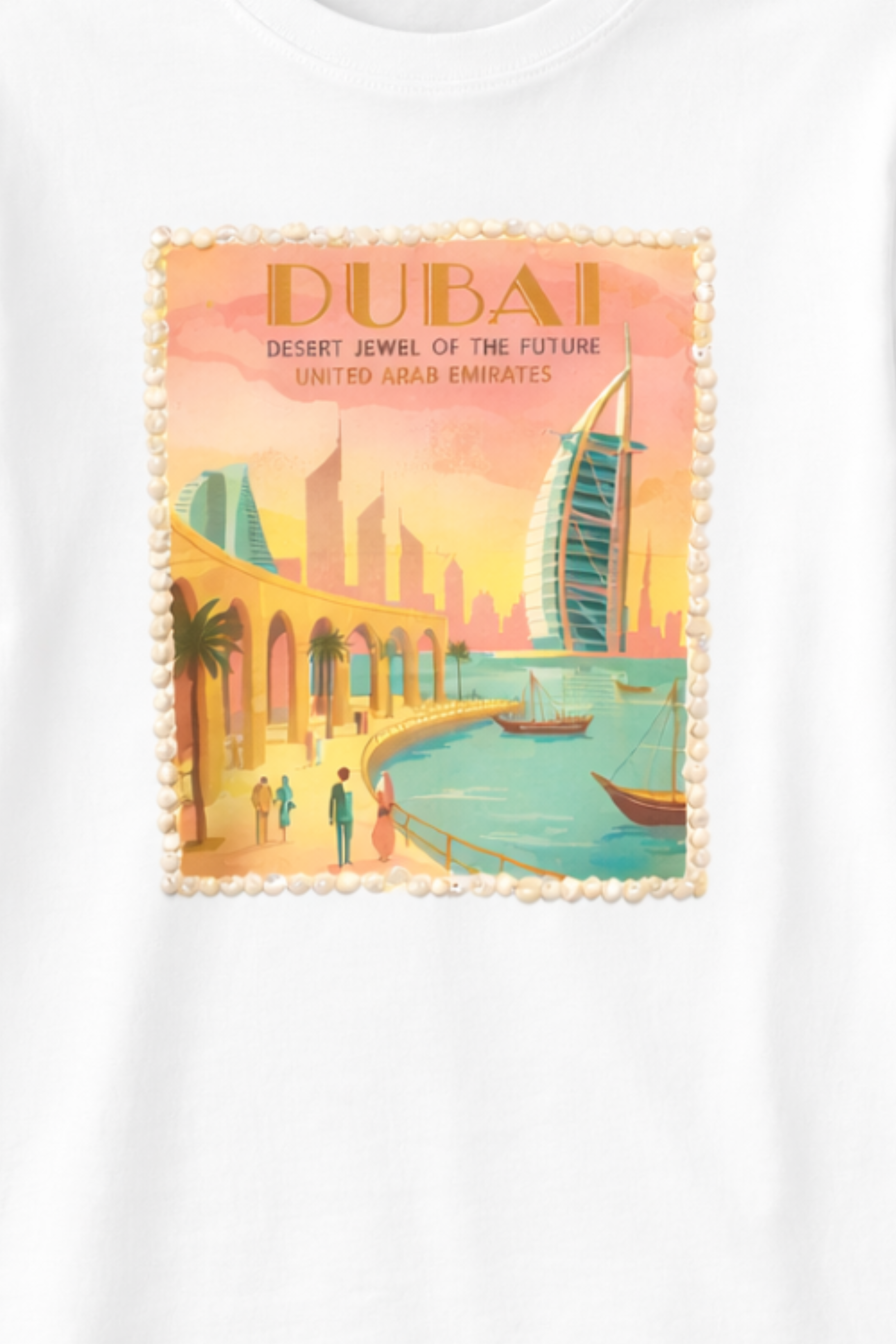 Postcards T-Shirt, Dubai