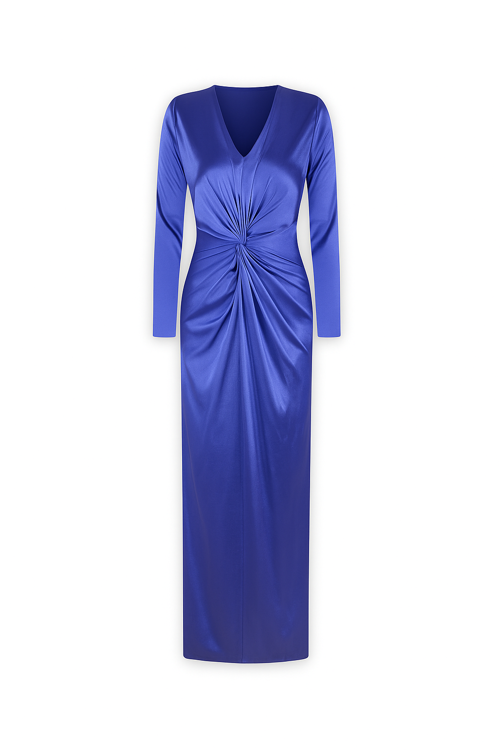 Silk Rhianna Dress - Blue
