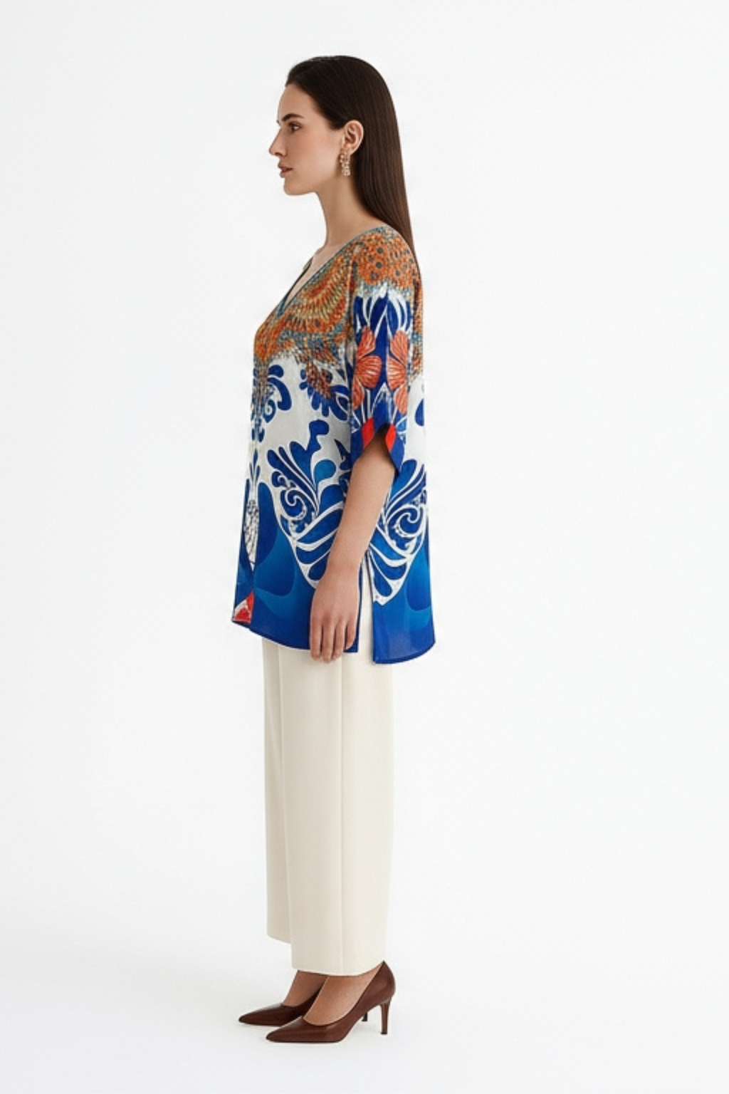 Carnivale Kaftan Top-TOP-LennaRose-Size 1 (8-10)-Lenna Rose Fashion