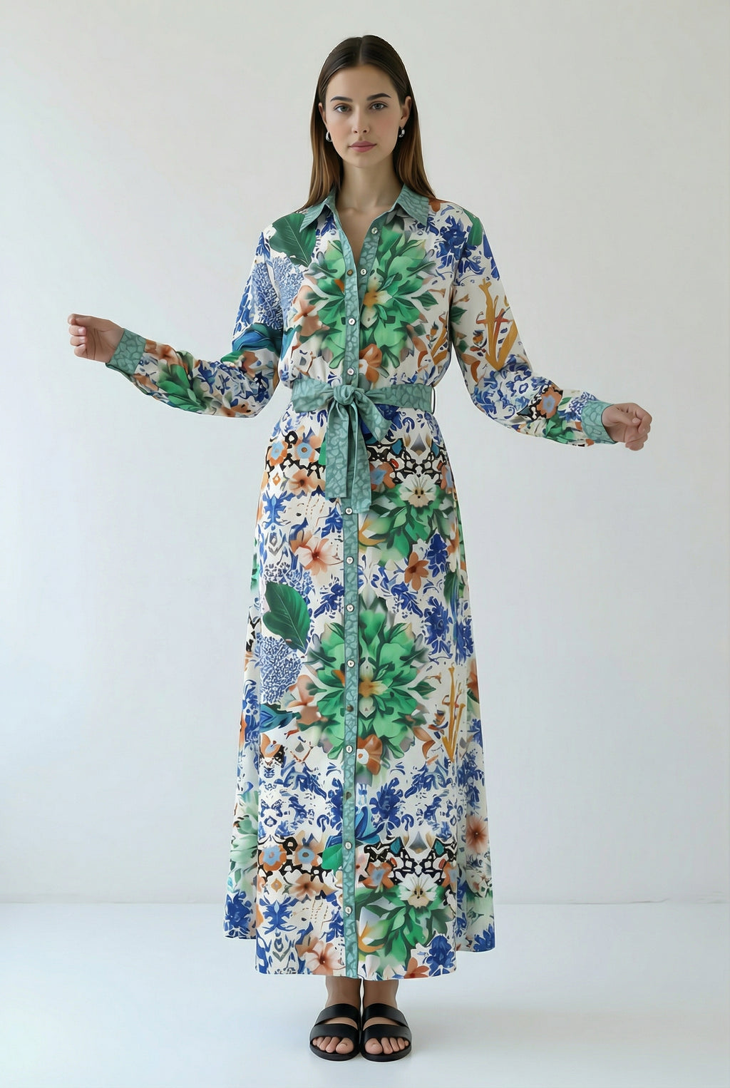 Charalan Long Frida Dress