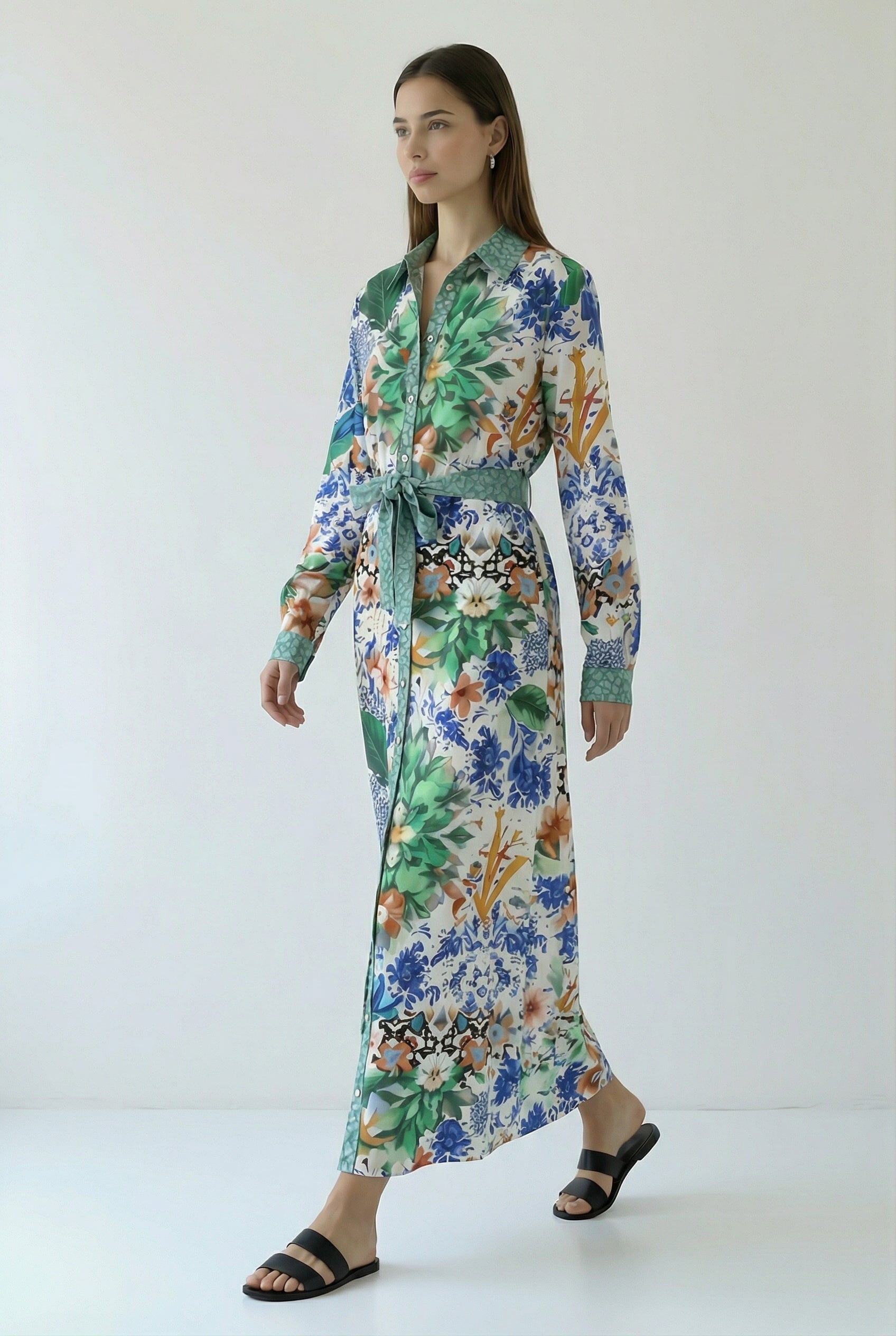 Charalan Long Frida Dress