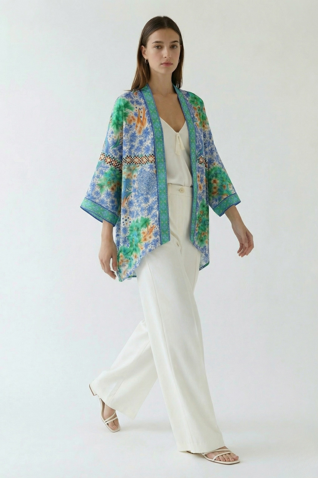 Charalan Short Kimono Shrug