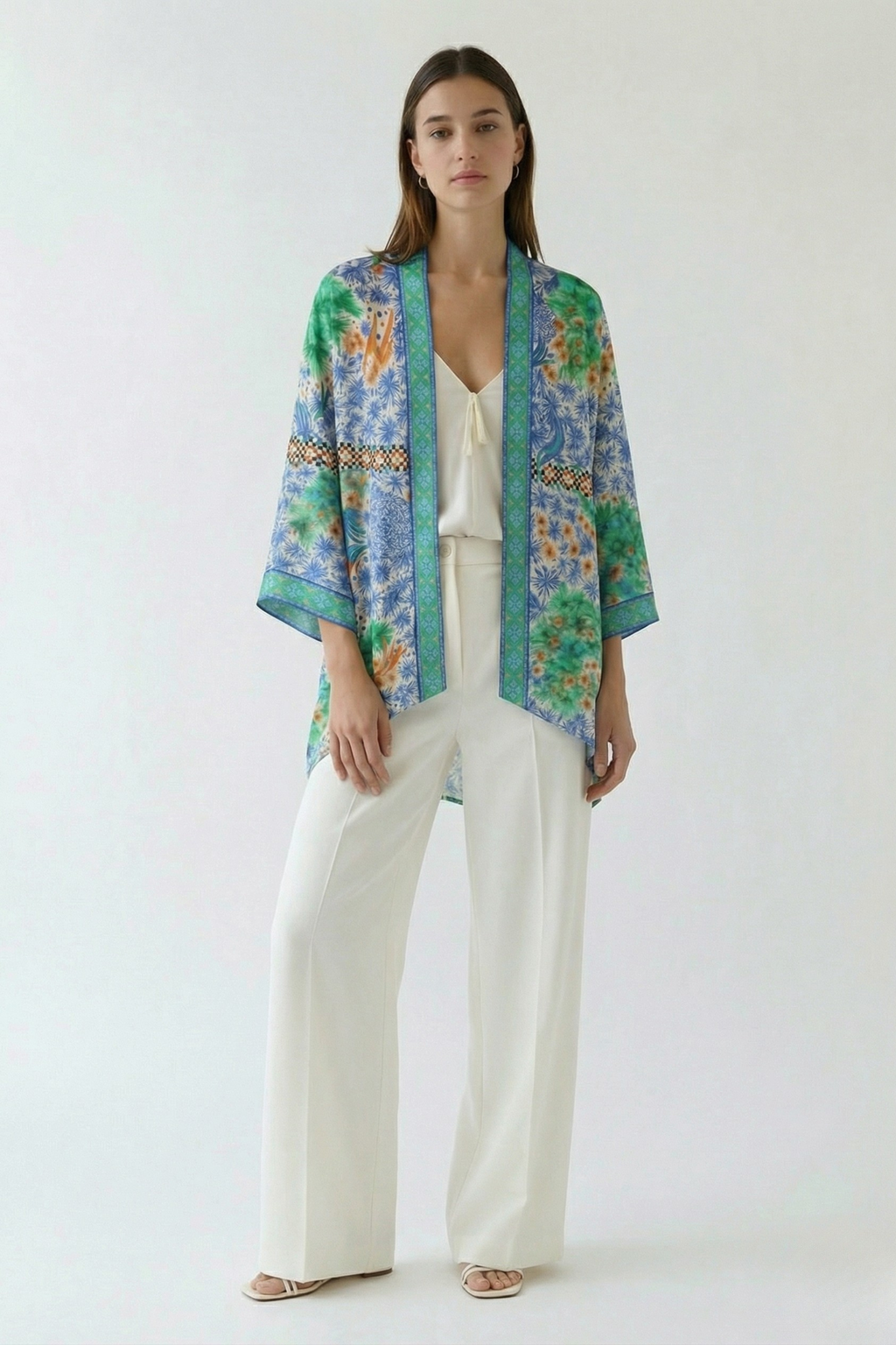 Charalan Short Kimono Shrug