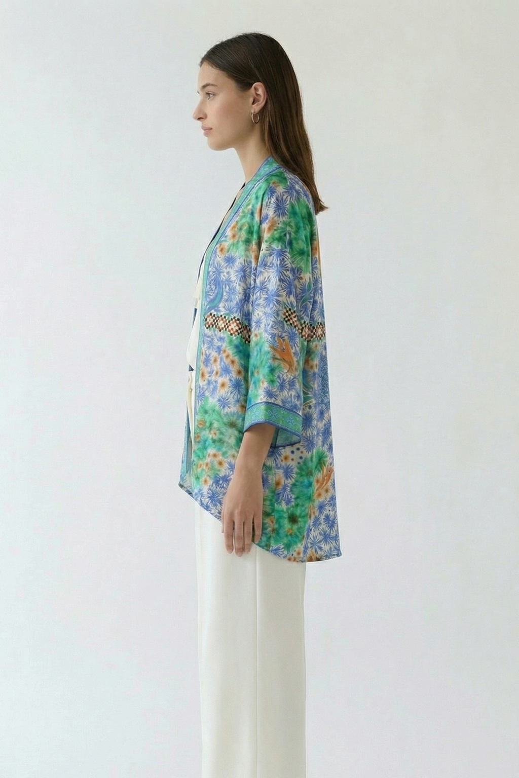 Charalan Short Kimono Shrug