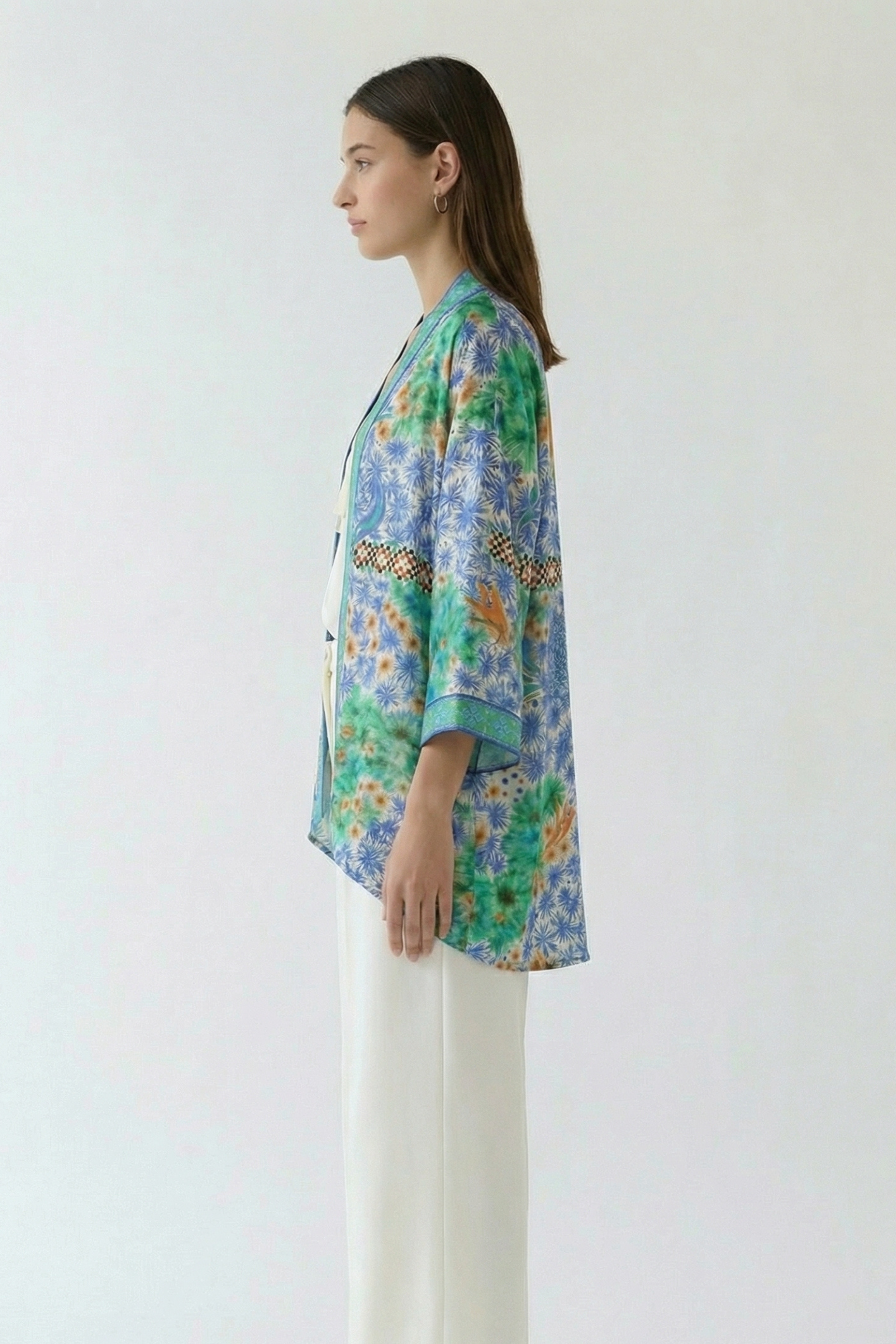 Charalan Short Kimono Shrug