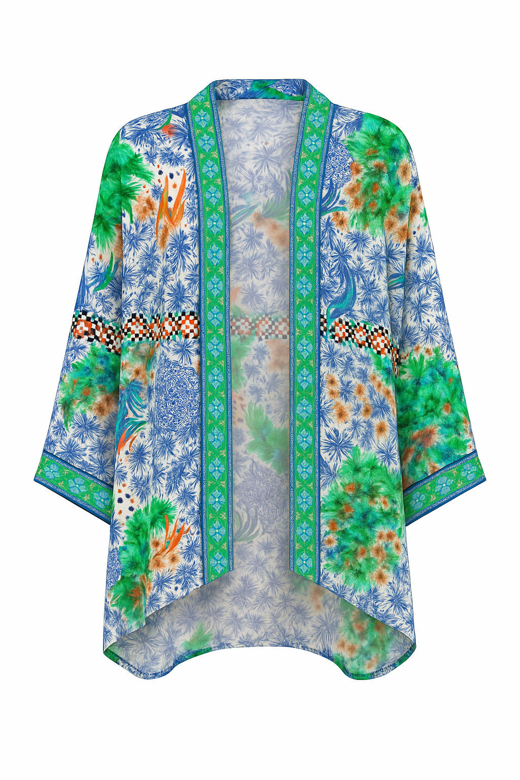 Charalan Short Kimono Shrug