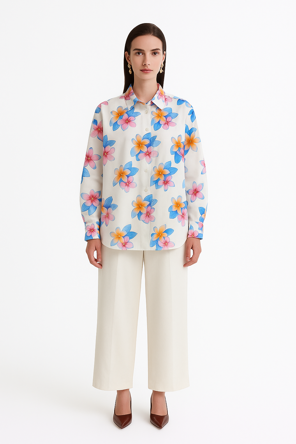 Isla Bloom Collar Shirt