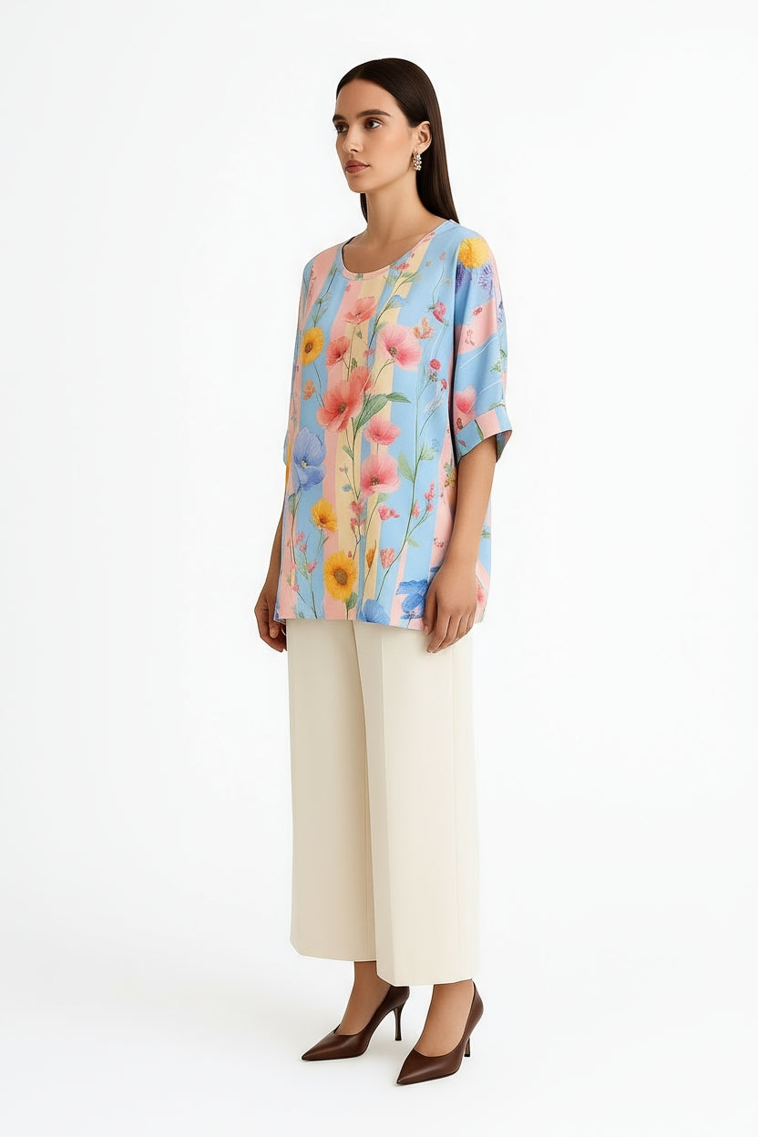 Florina Kaftan Top-TOP-LennaRose-Size 1 (8-10)-Lenna Rose Fashion