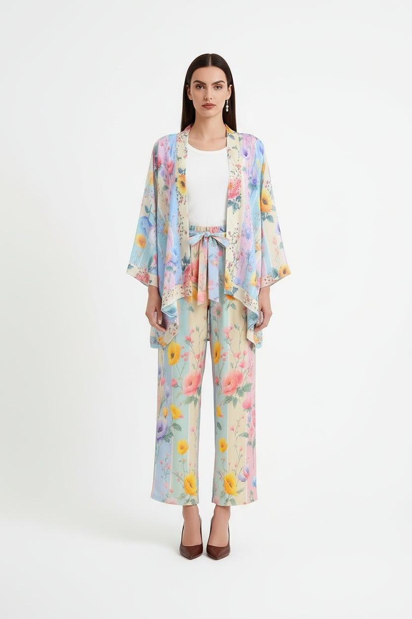 Florina Short Kimono Shrug-LennaRose-One Size 8-14-Lenna Rose Fashion