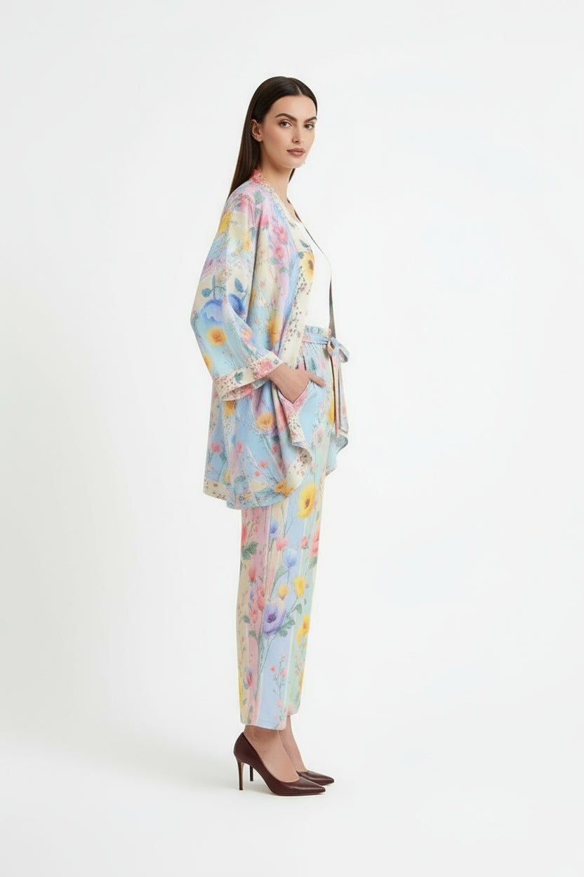 Florina Short Kimono Shrug