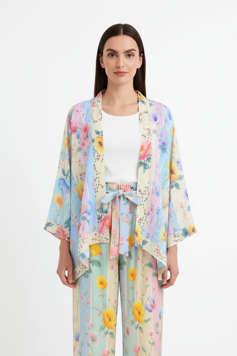 Florina Short Kimono Shrug