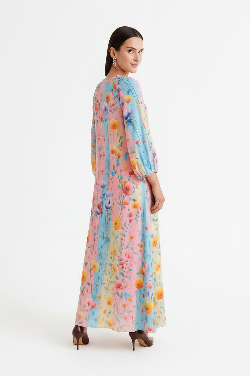 Florina Smock Dress-Dress-LennaRose-Size 1 (8-10)-Lenna Rose Fashion