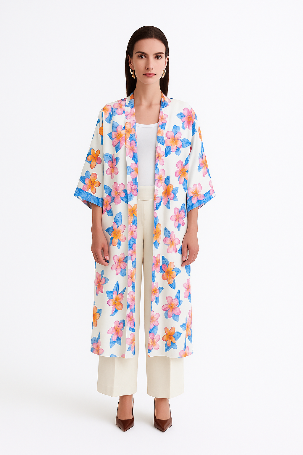 Isla Bloom Long Kimono Shrug