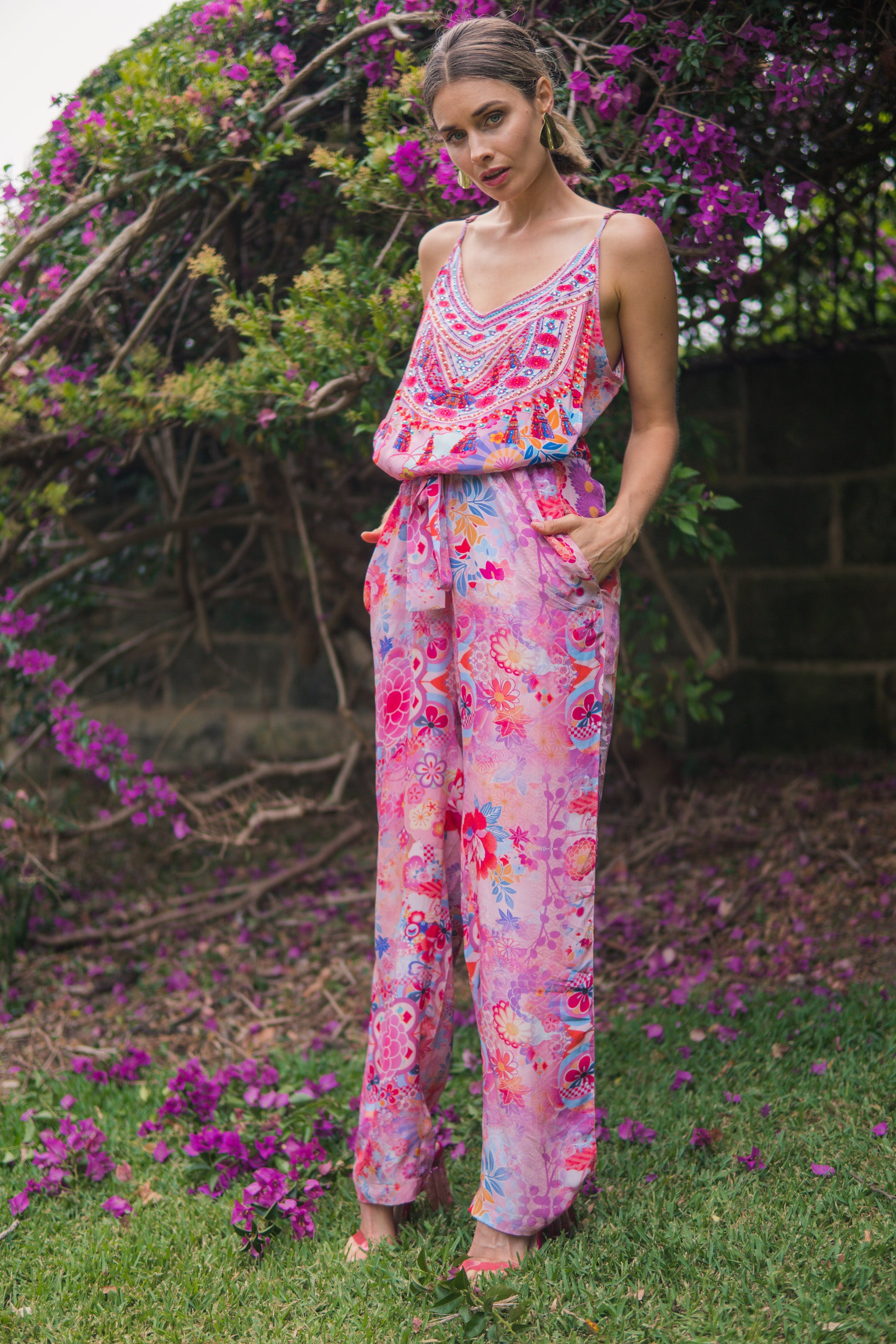 Cherry Blossom Jumpsuit