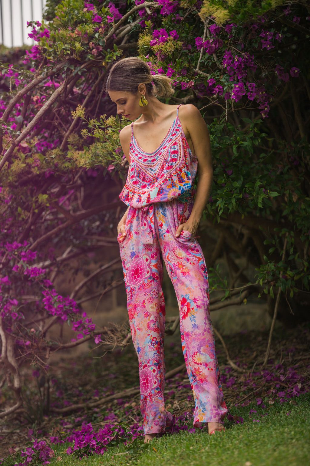 Cherry Blossom Jumpsuit