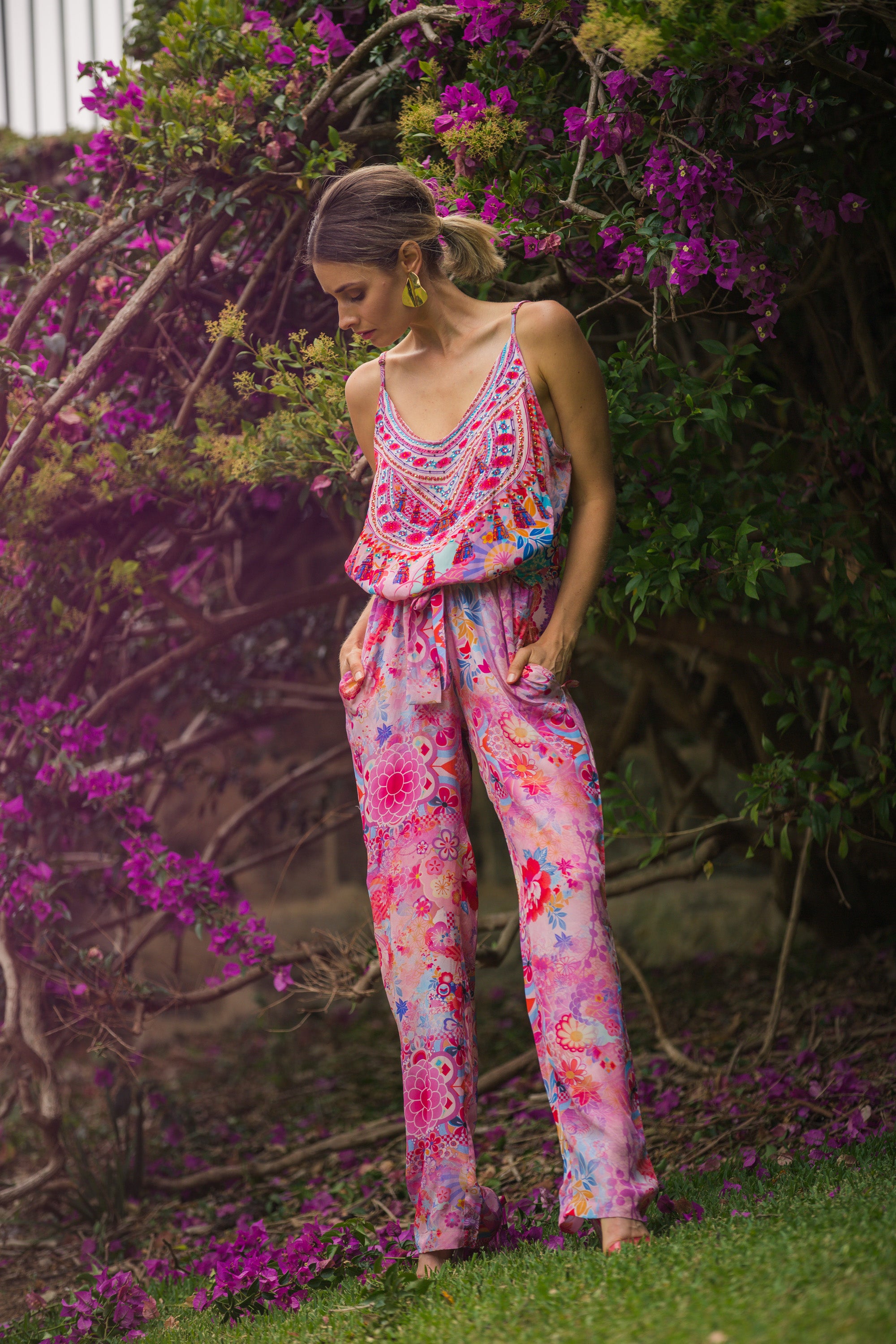 Cherry Blossom Jumpsuit