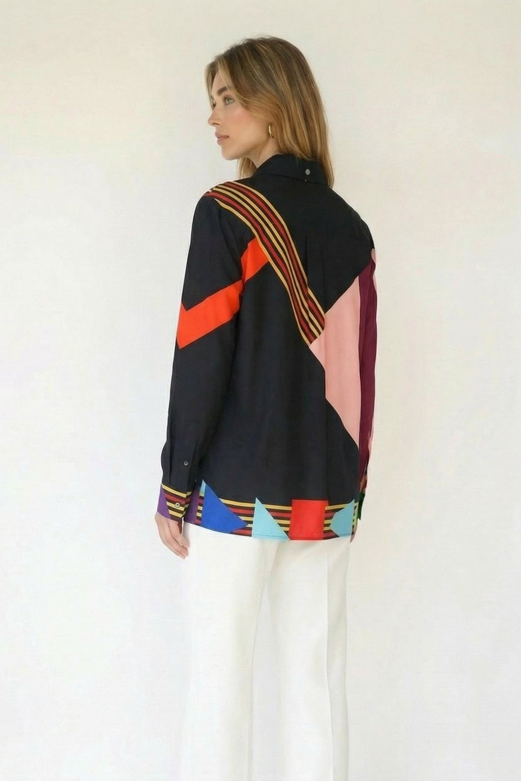 Kareen Collar Shirt-TOP-LennaRose-Size 1 (8-10)-Lenna Rose Fashion