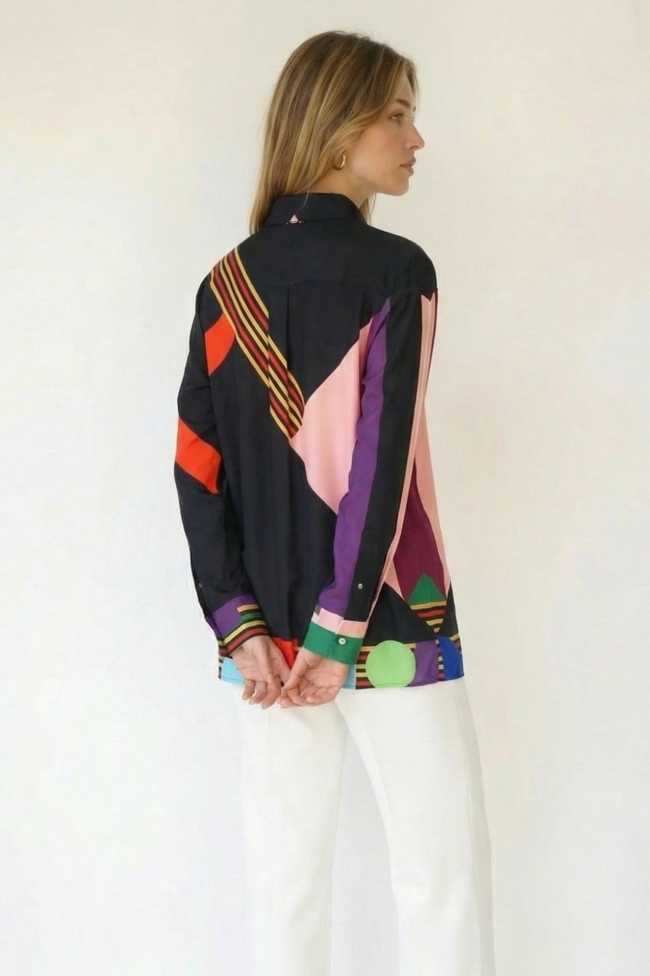 Kareen Collar Shirt-TOP-LennaRose-Size 1 (8-10)-Lenna Rose Fashion