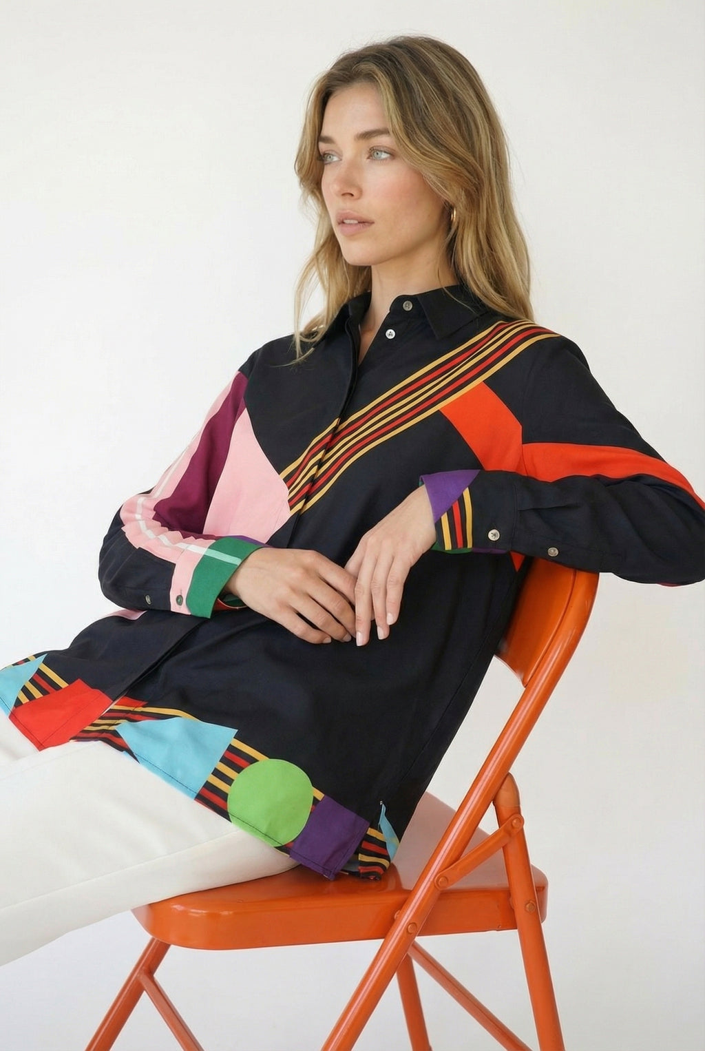 Kareen Collar Shirt-TOP-LennaRose-Size 1 (8-10)-Lenna Rose Fashion