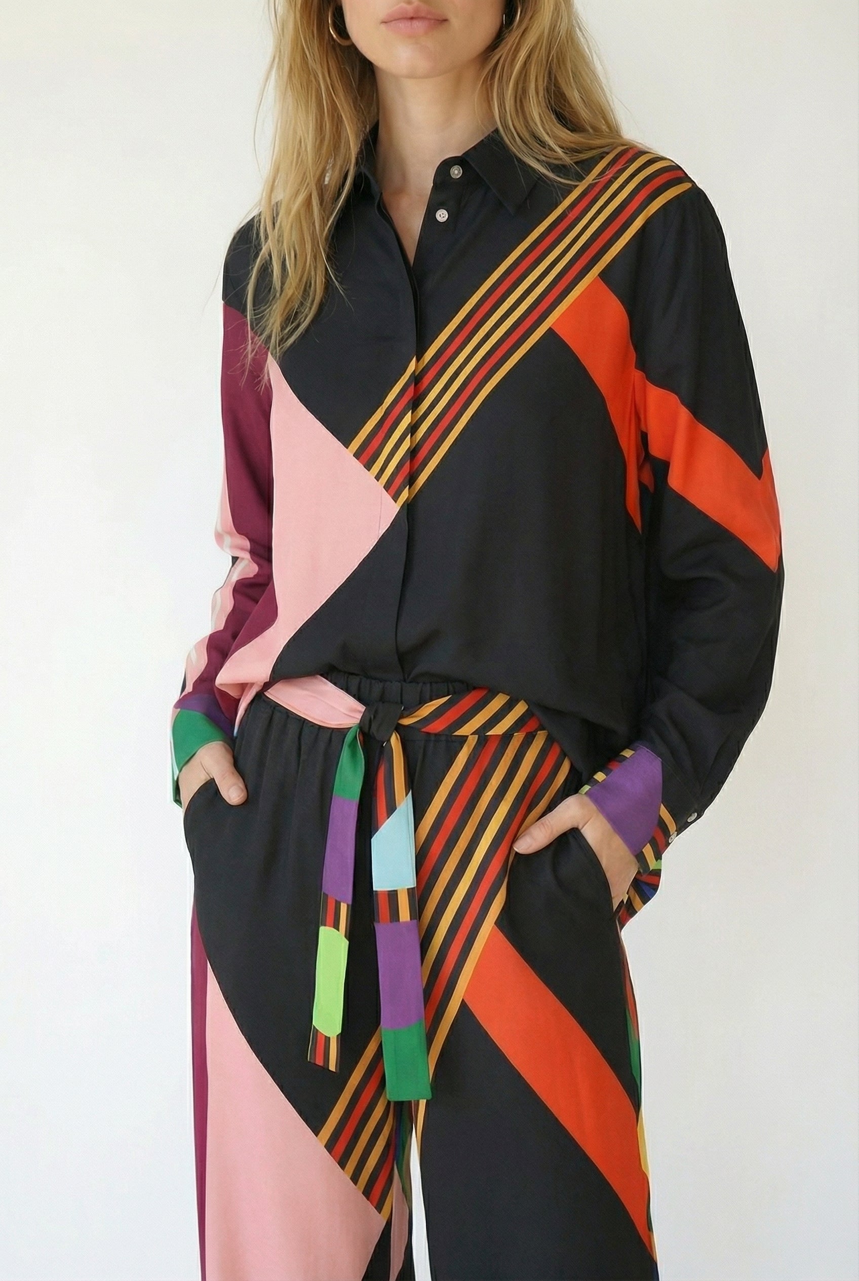 Kareen Collar Shirt-TOP-LennaRose-Size 1 (8-10)-Lenna Rose Fashion