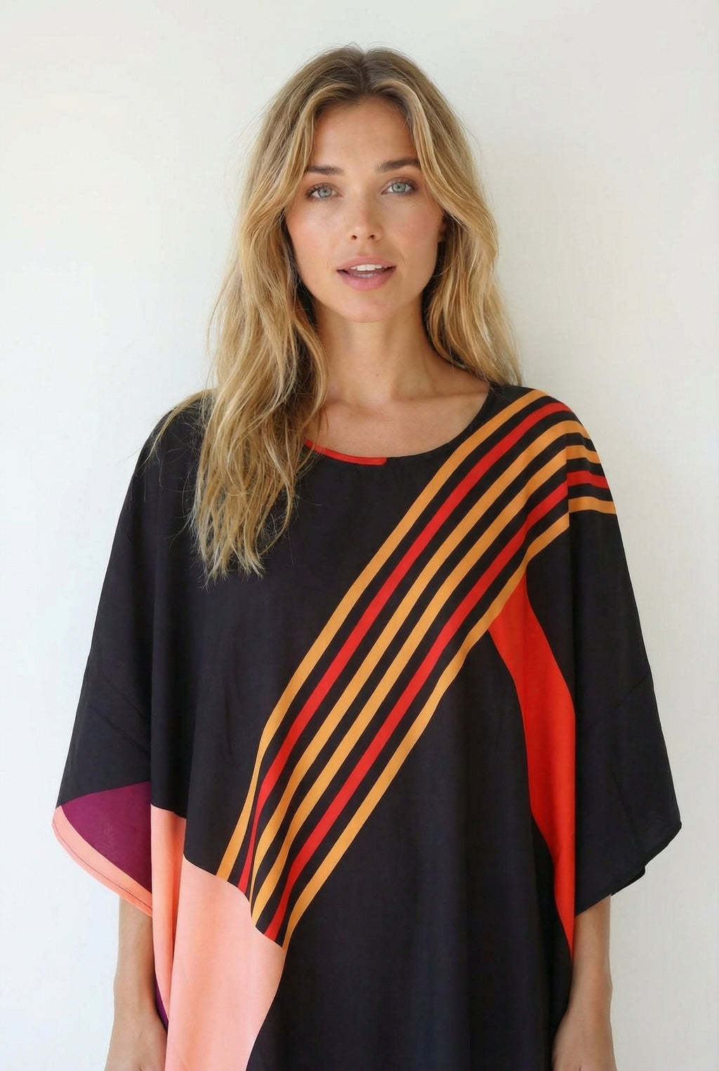 Kareen Long Kaftan-Dress-LennaRose-Size 1 (8-10)-Lenna Rose Fashion