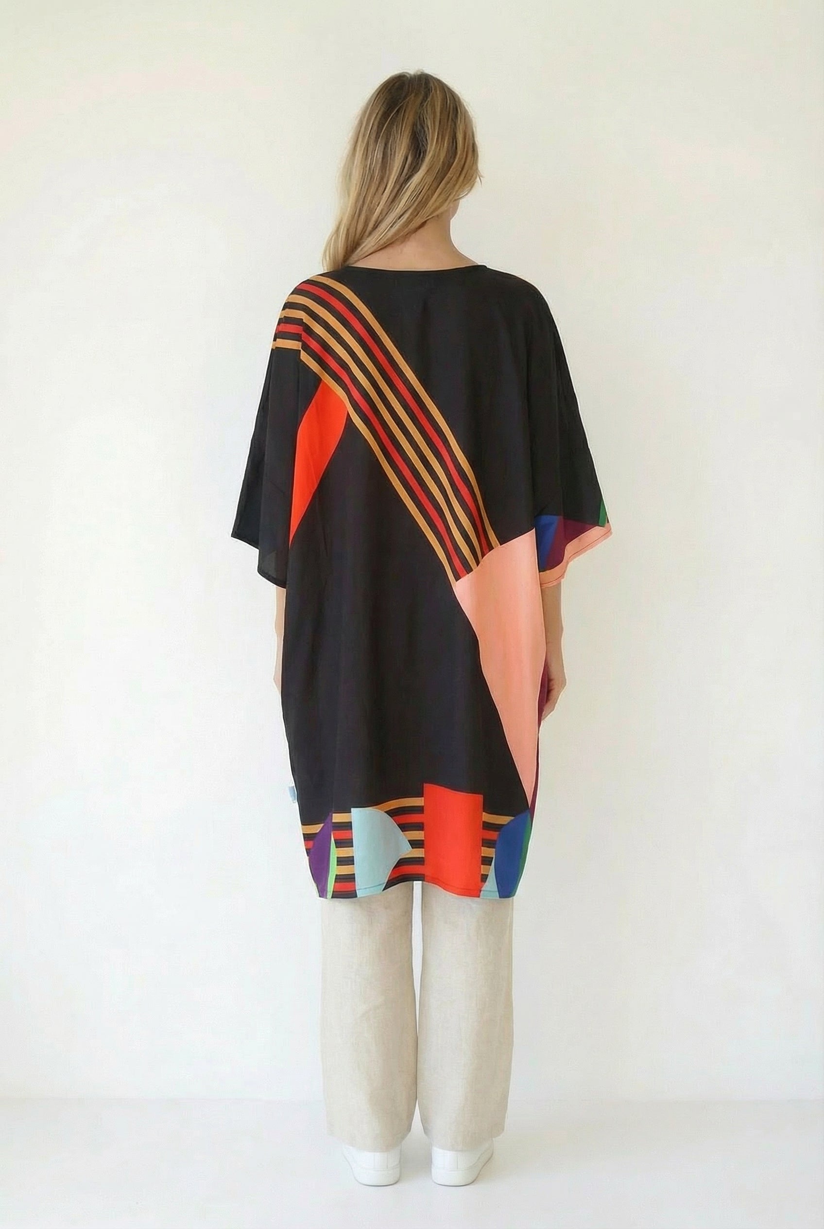 Kareen Short Kaftan-Dress-LennaRose-Size 1 (8-10)-Lenna Rose Fashion