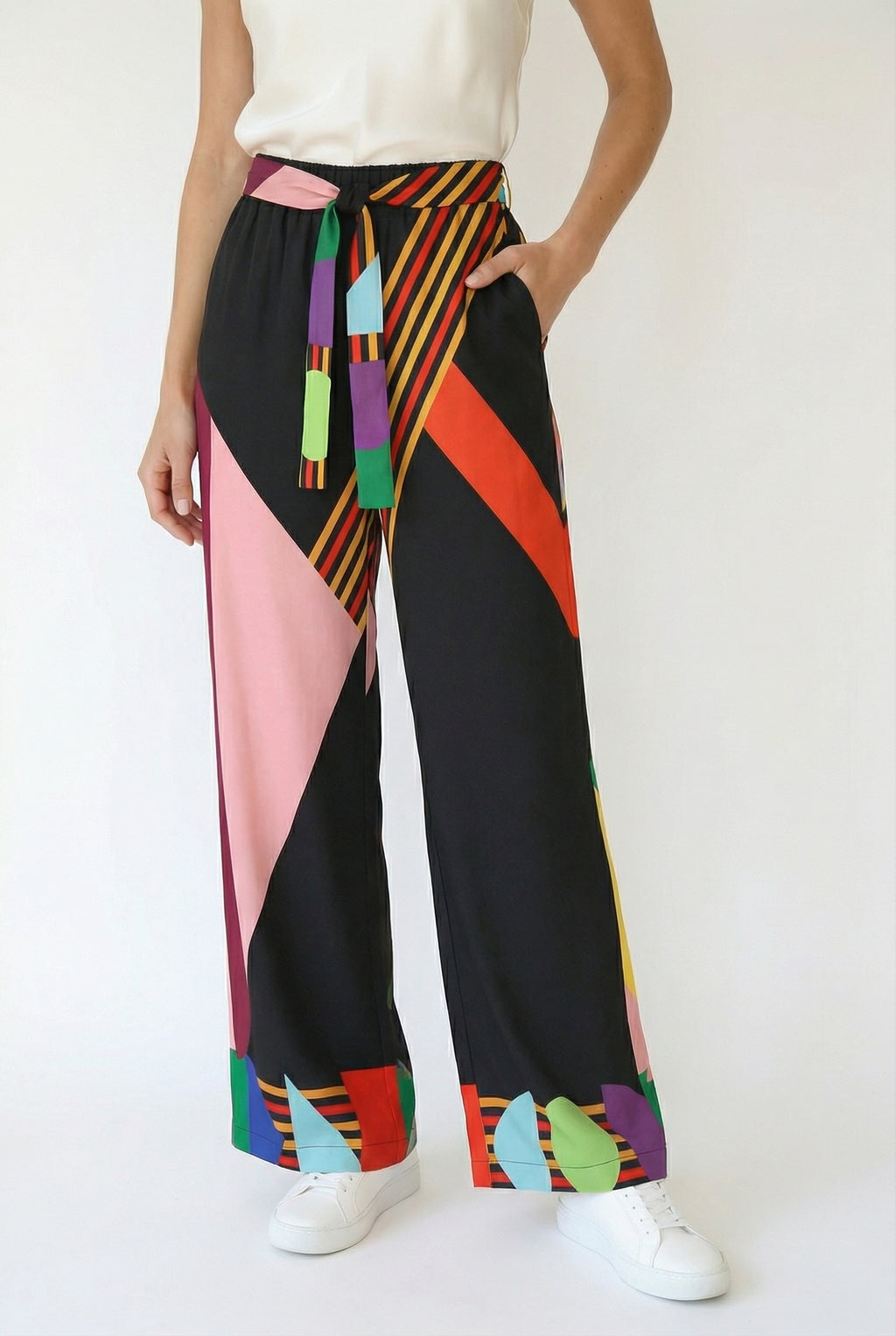 Kareen Trousers-Trousers-LennaRose-Size 1 (8-10)-Lenna Rose Fashion