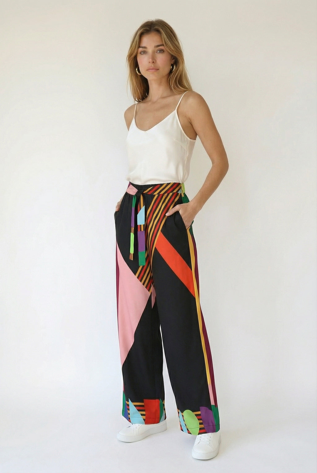 Kareen Trousers-Trousers-LennaRose-Size 1 (8-10)-Lenna Rose Fashion