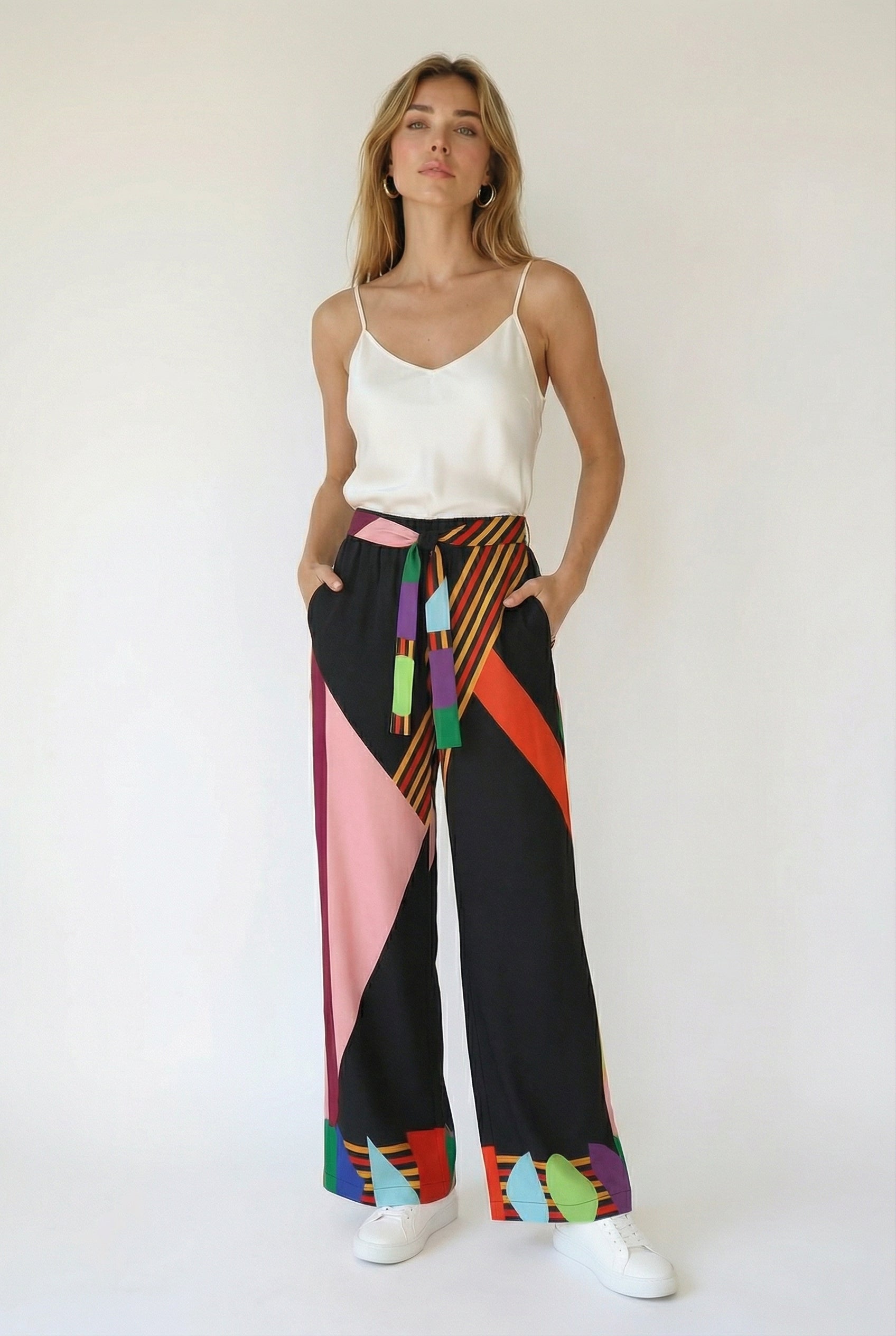 Kareen Trousers-Trousers-LennaRose-Size 1 (8-10)-Lenna Rose Fashion