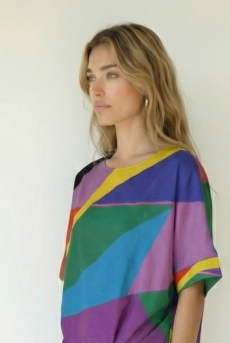 Koloko Kaftan Top-TOP-LennaRose-Size 1 (8-10)-Lenna Rose Fashion