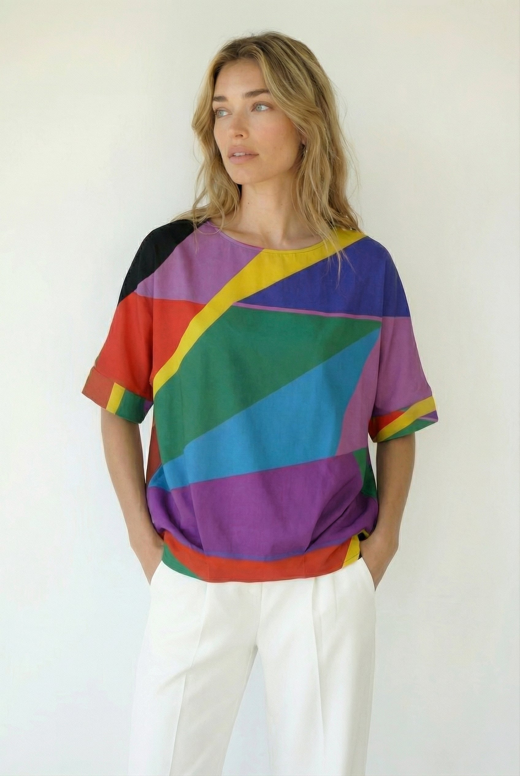 Koloko Kaftan Top-TOP-LennaRose-Size 1 (8-10)-Lenna Rose Fashion