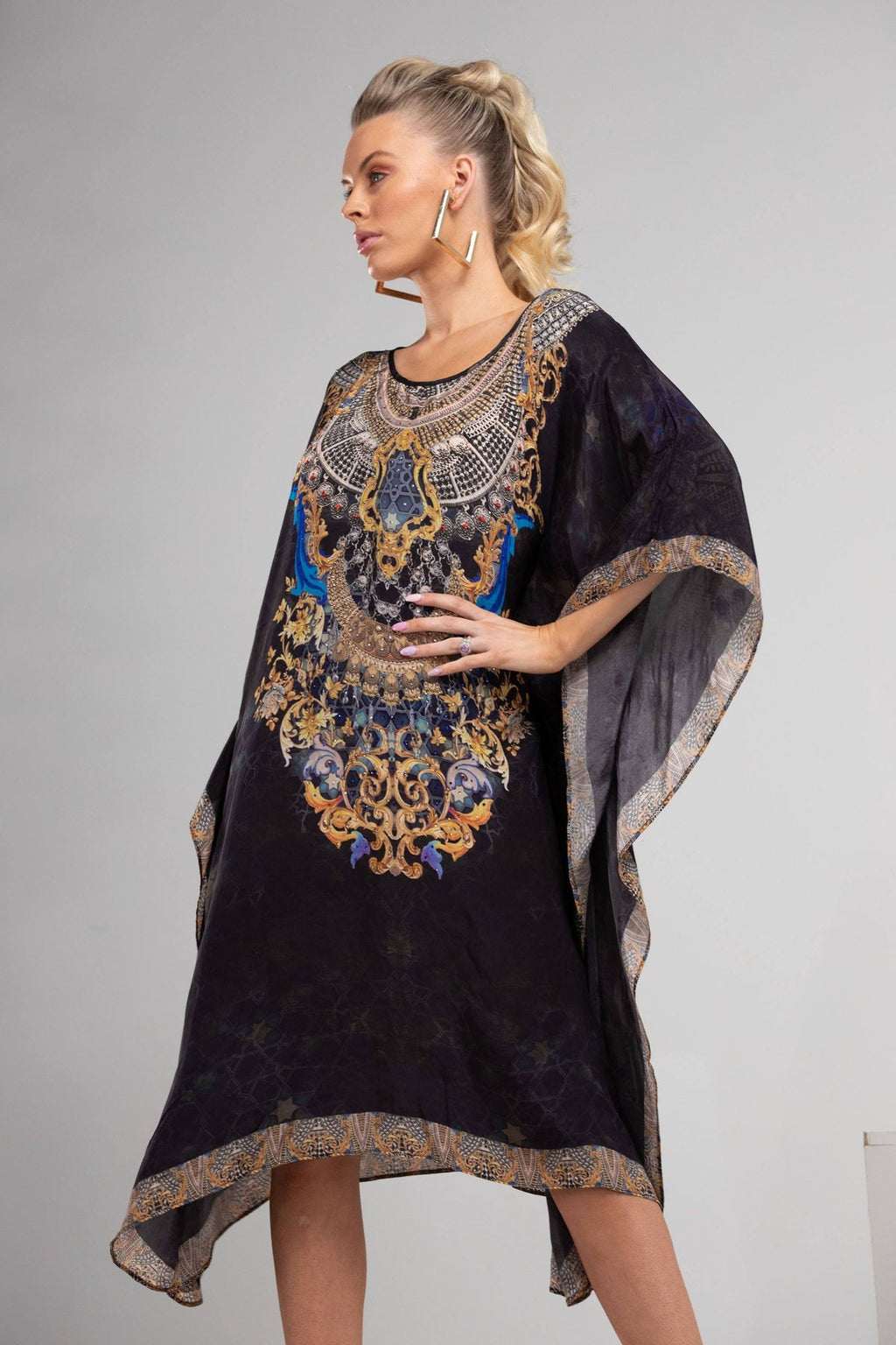 Midnight In Paris Short Kaftan