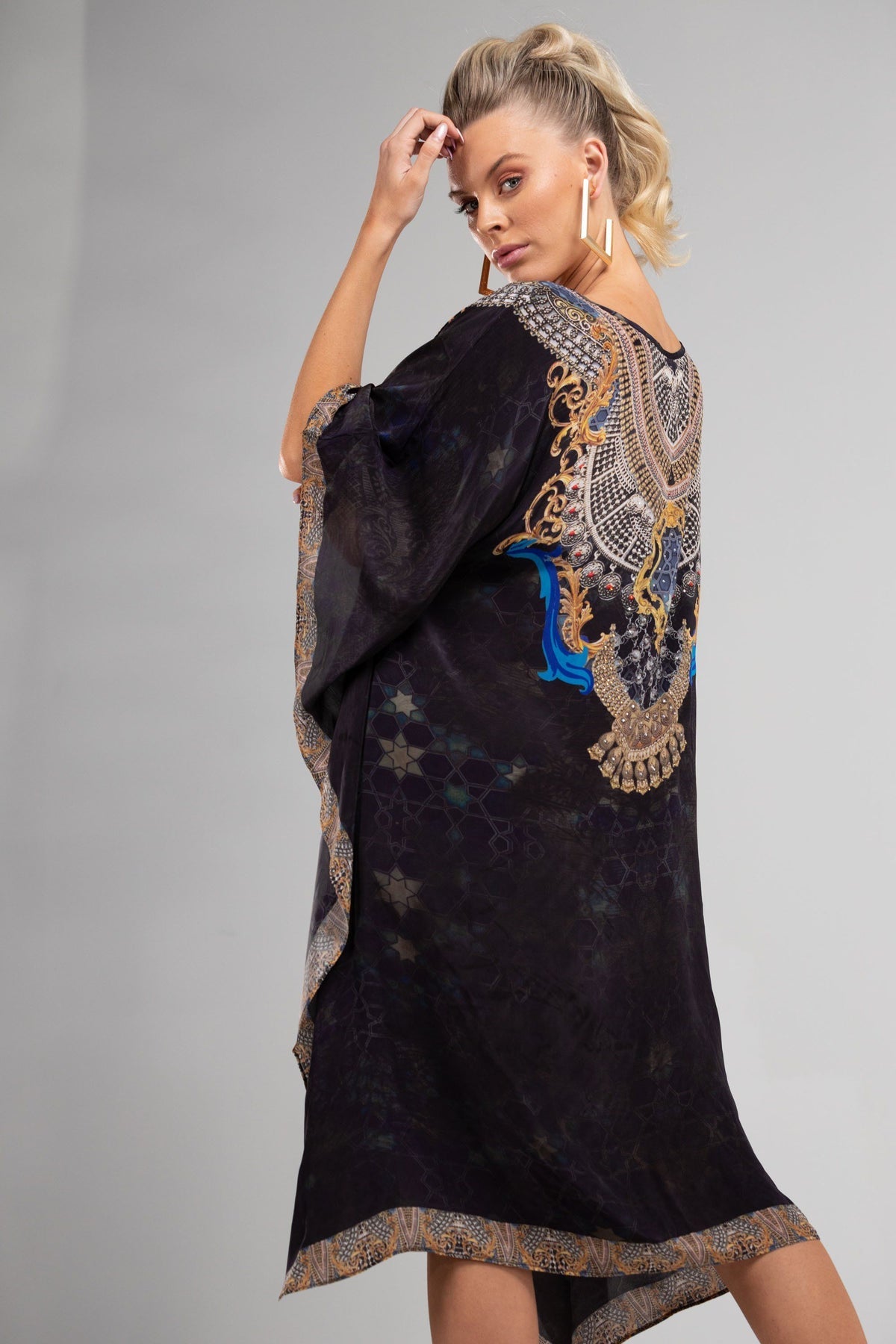 Midnight In Paris Short Kaftan