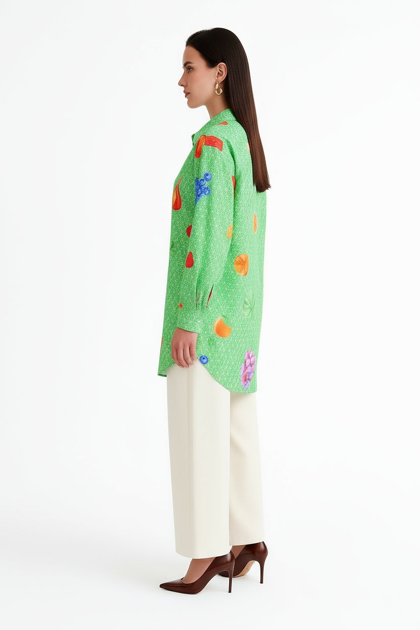 Lisbon Collar Shirt-TOP-LennaRose-Size 1 (8-10)-Lenna Rose Fashion