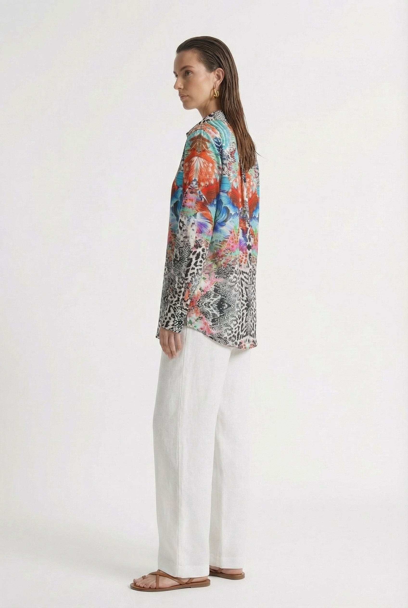 Lumina Collar Shirt-TOP-LennaRose-Size 1 (8-10)-Lenna Rose Fashion