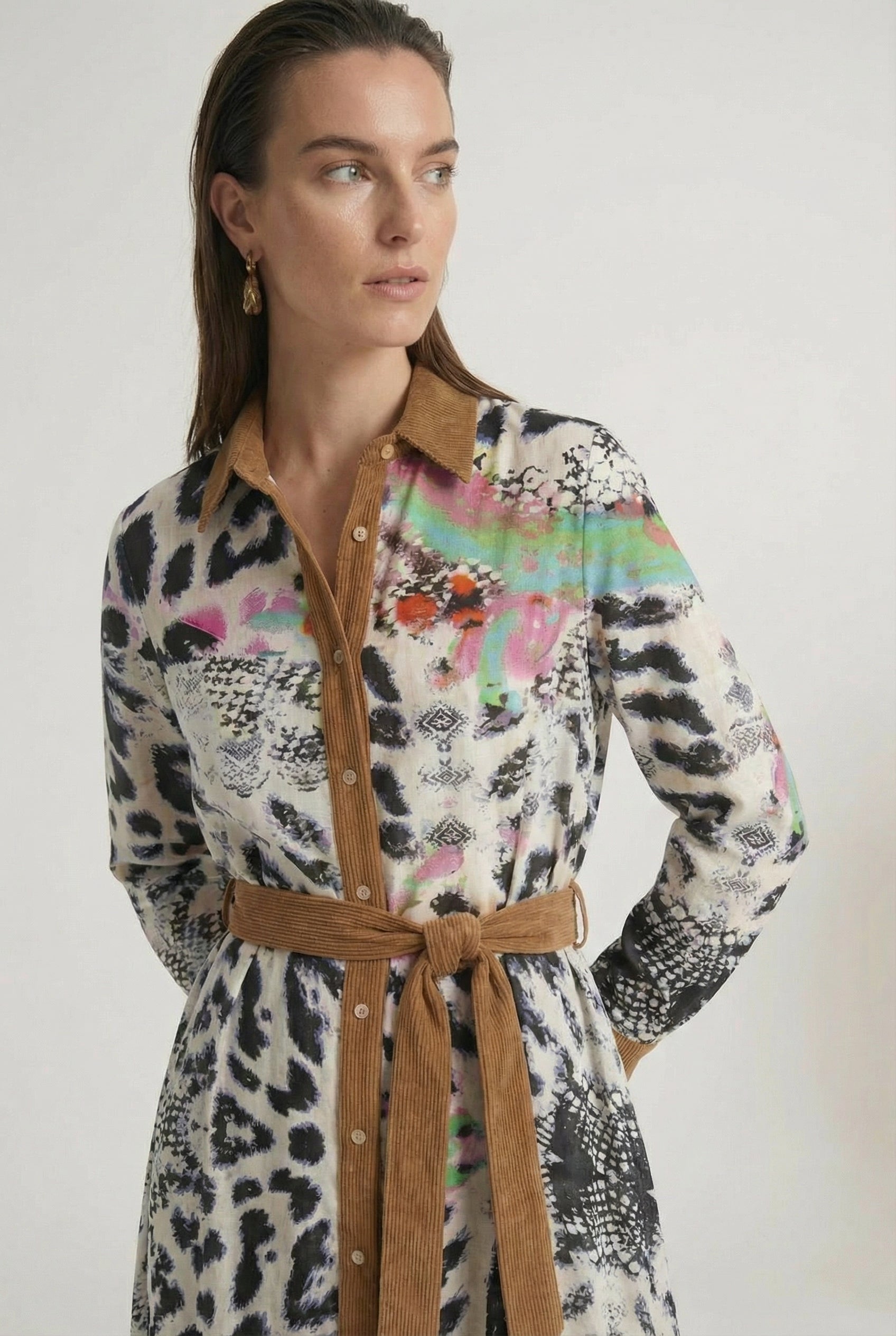 Lumina Long Frida Dress-Dress-LennaRose-Size 1 (8-10)-Lenna Rose Fashion