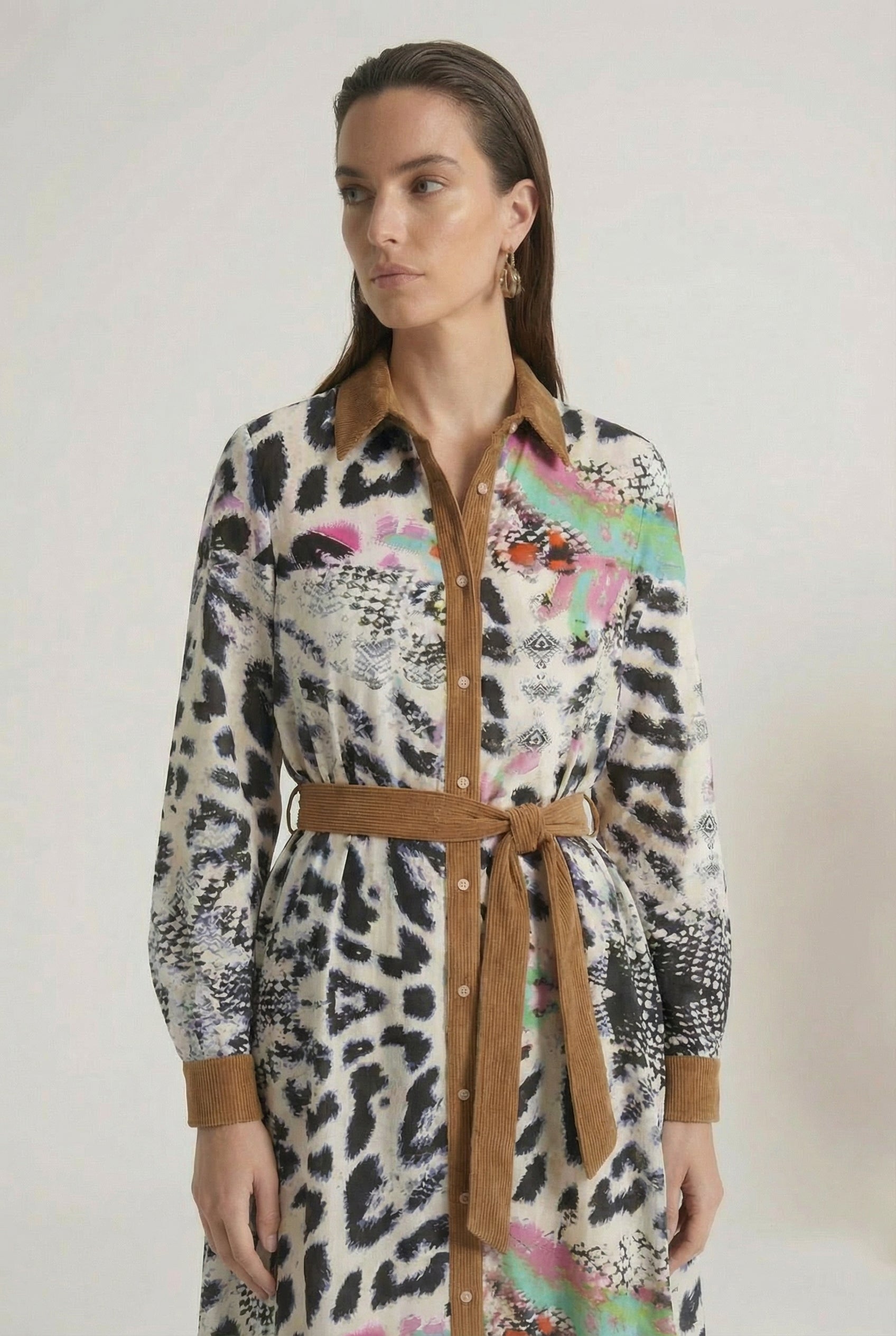 Lumina Long Frida Dress-Dress-LennaRose-Size 1 (8-10)-Lenna Rose Fashion