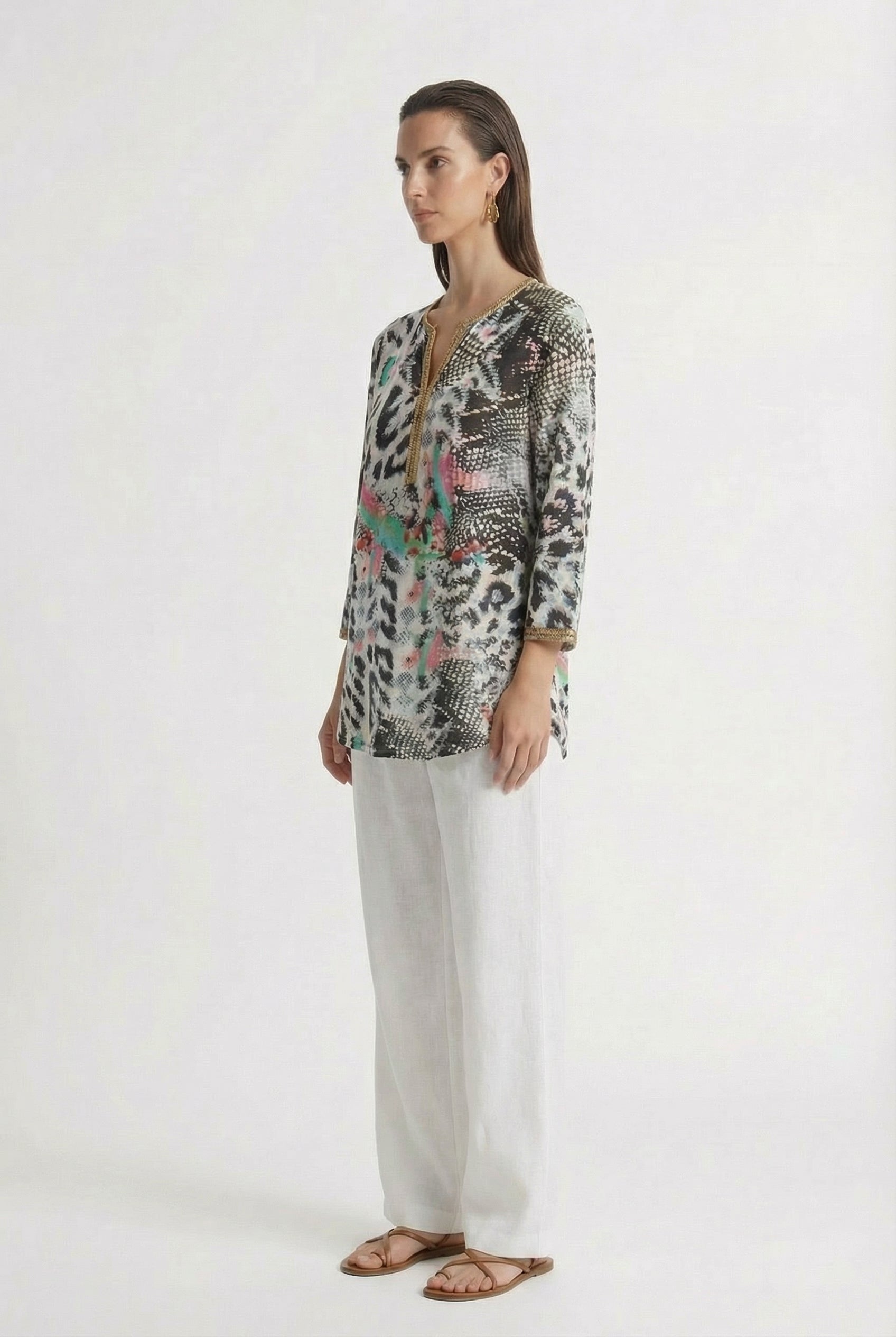 Lumina Roma Tunic-TOP-LennaRose-Size 1 (8-10)-Lenna Rose Fashion