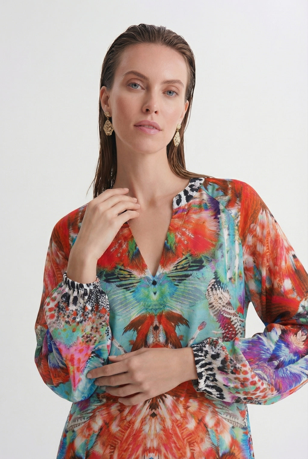 Lumina Smock Dress-Dress-LennaRose-Size 1 (8-10)-Lenna Rose Fashion