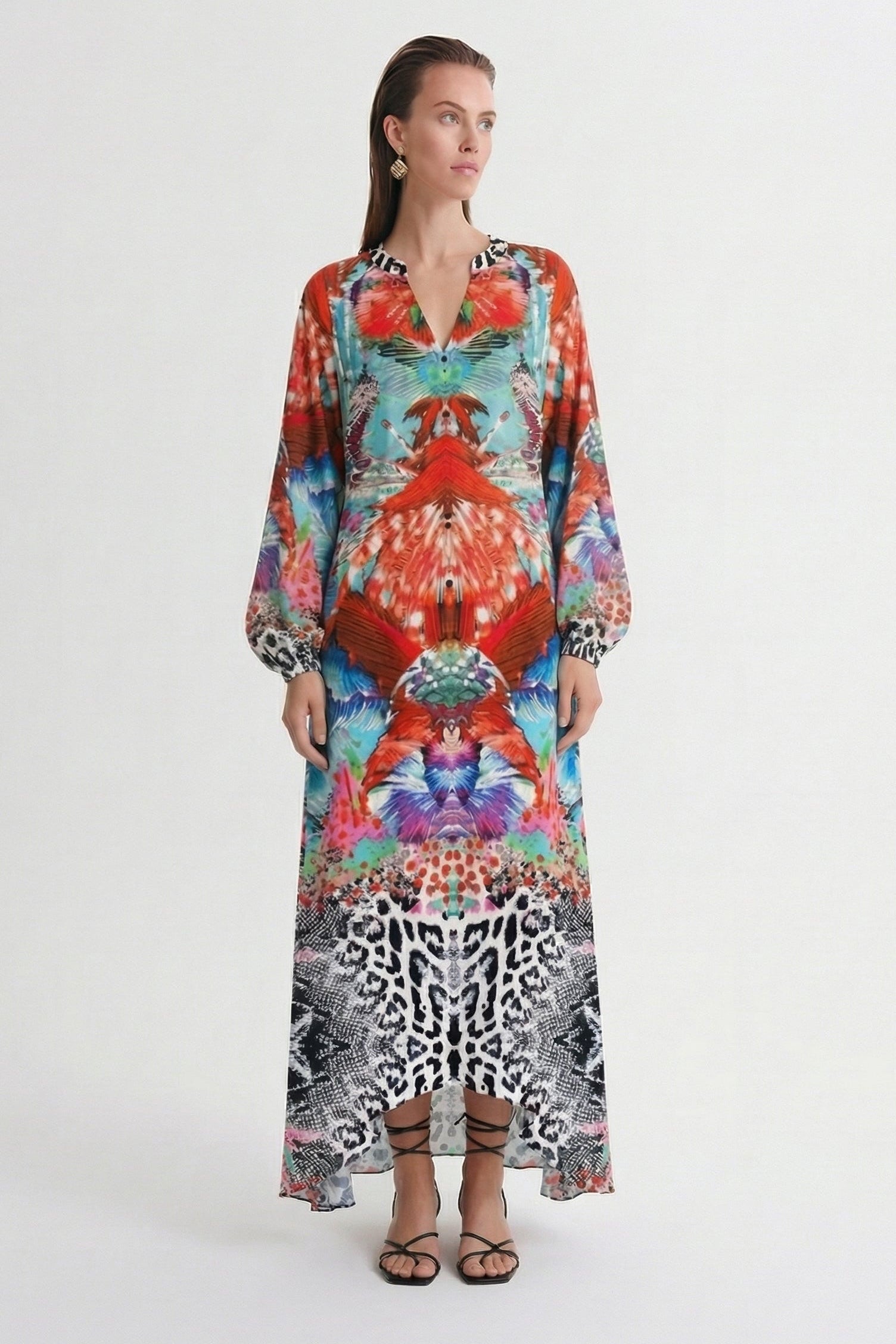 Lumina Smock Dress-Dress-LennaRose-Size 1 (8-10)-Lenna Rose Fashion