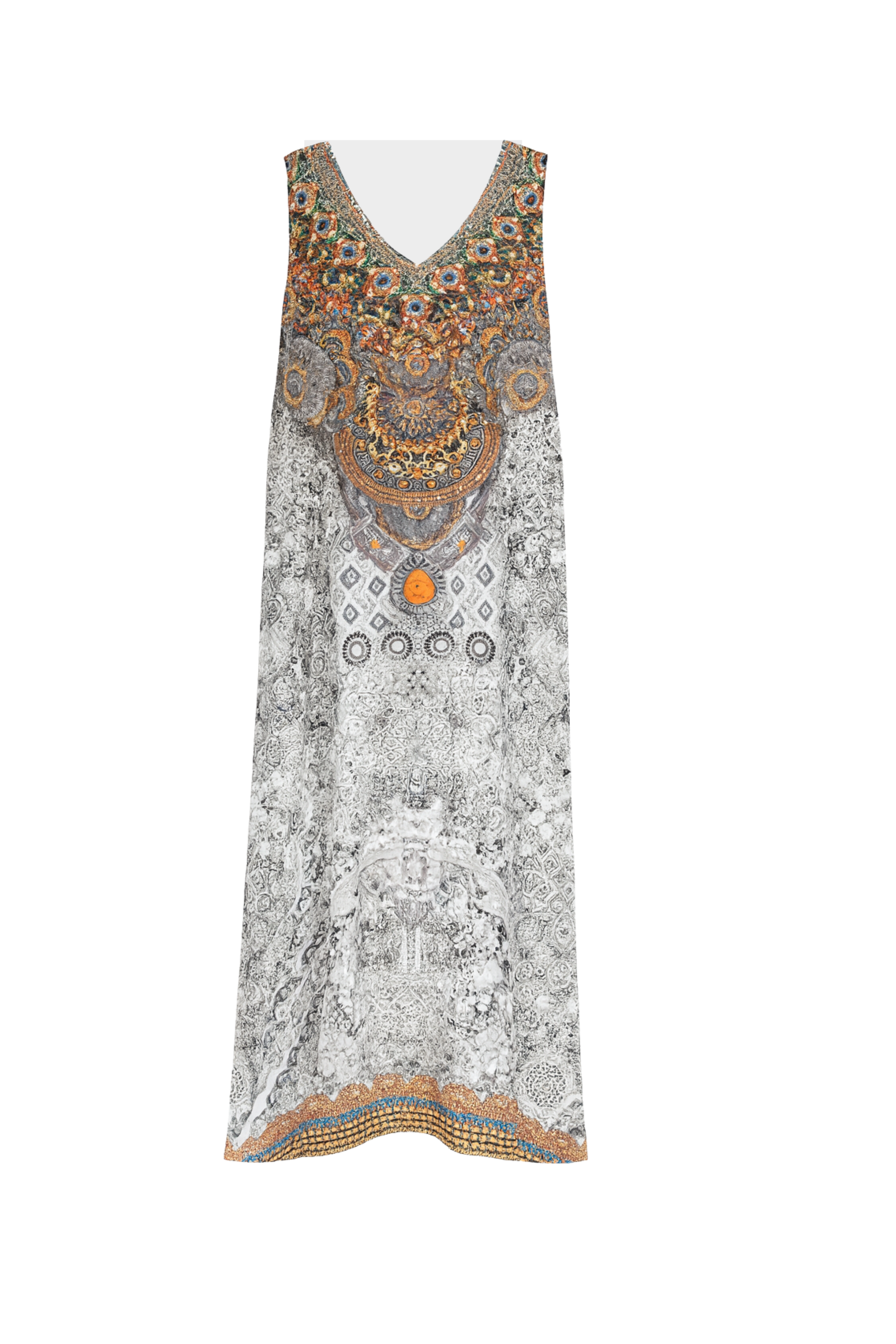 Monte Blanco Flowing Maxi Dress