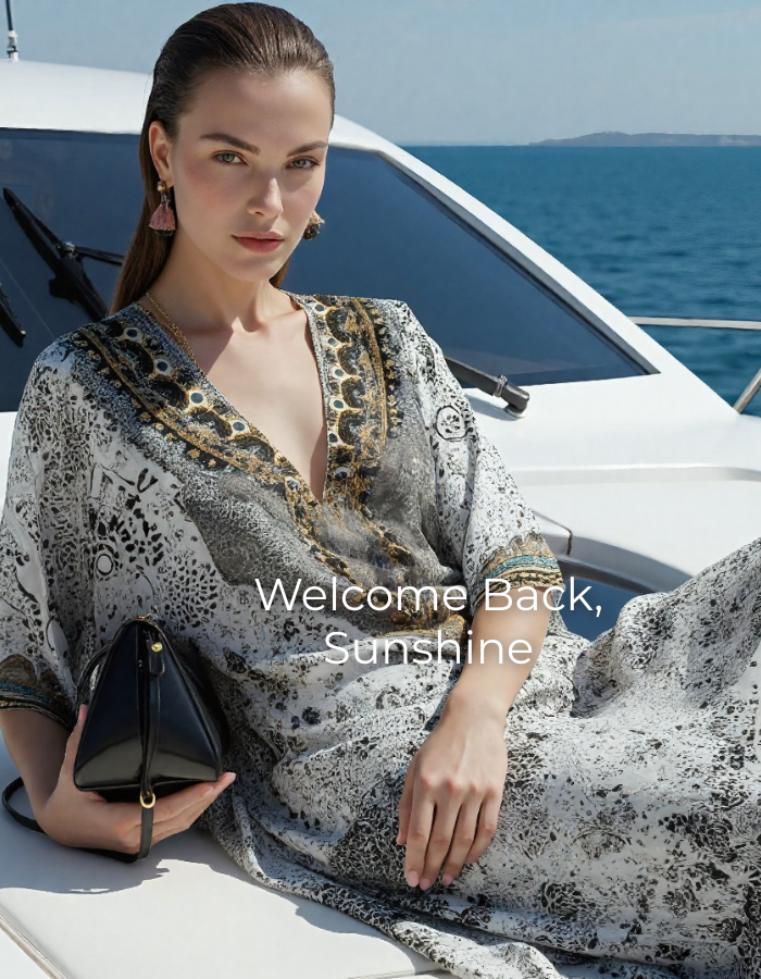 Monte Blanco Long Kaftan