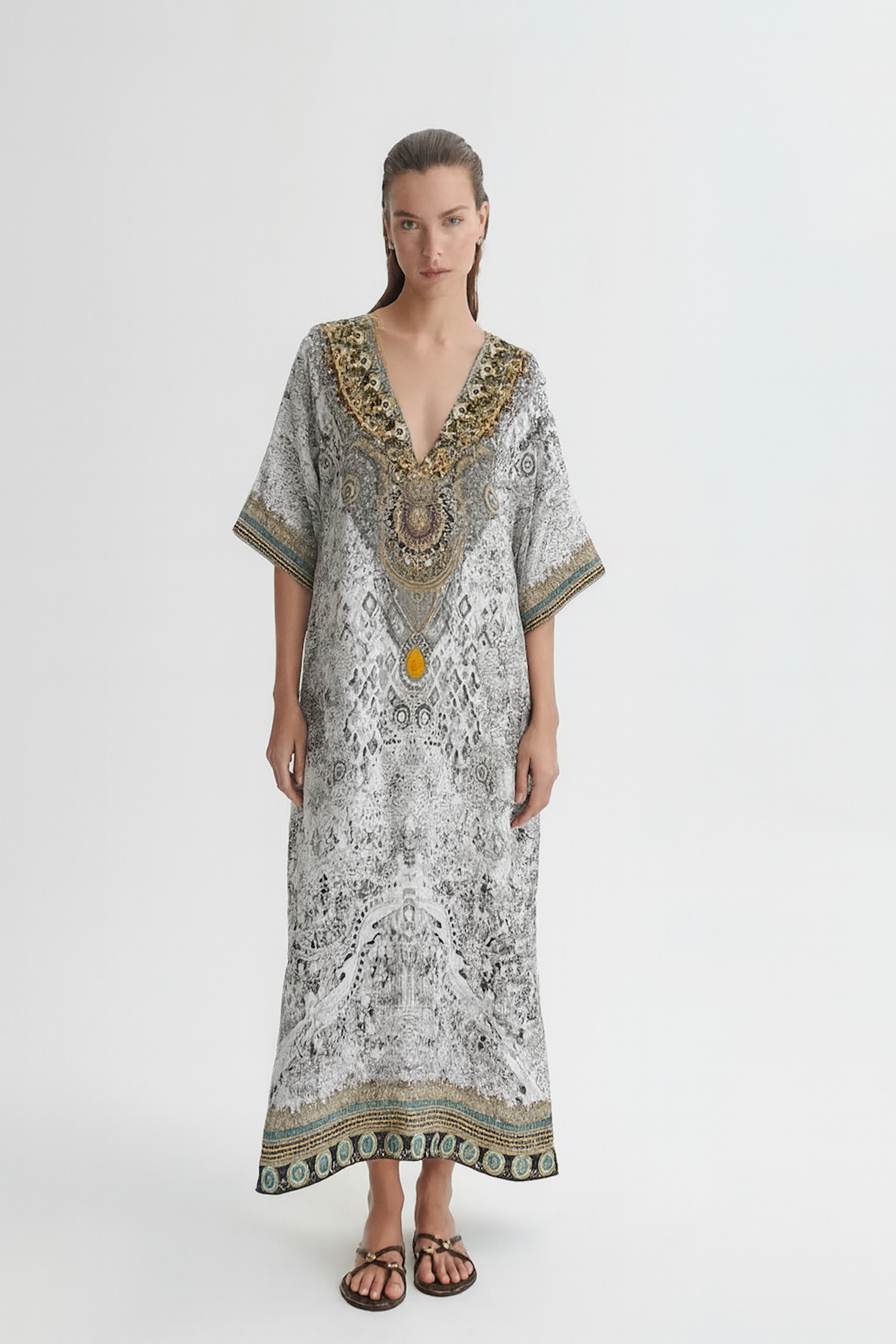 Monte Blanco Long Kaftan