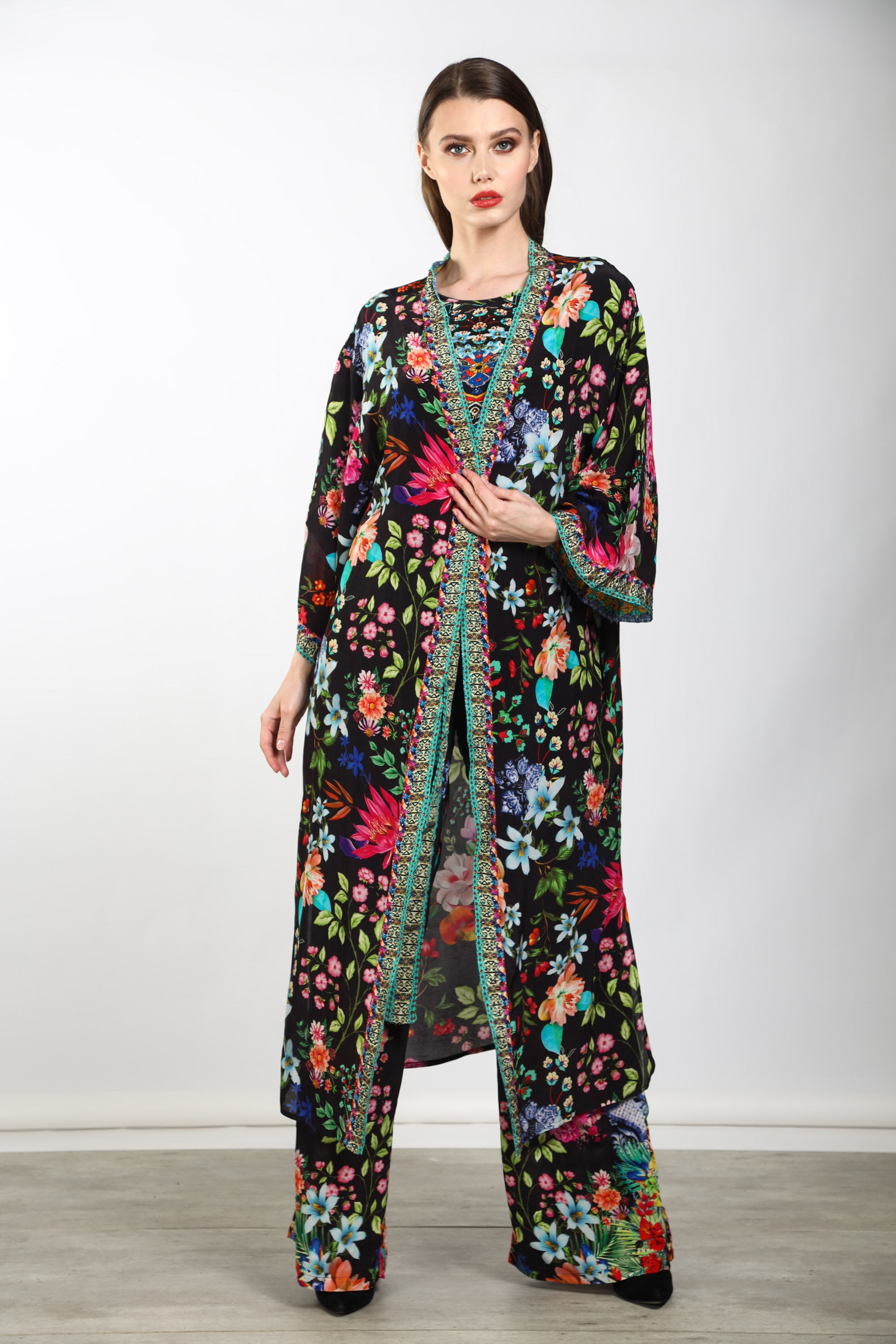 Eden Long Kimono Shrug