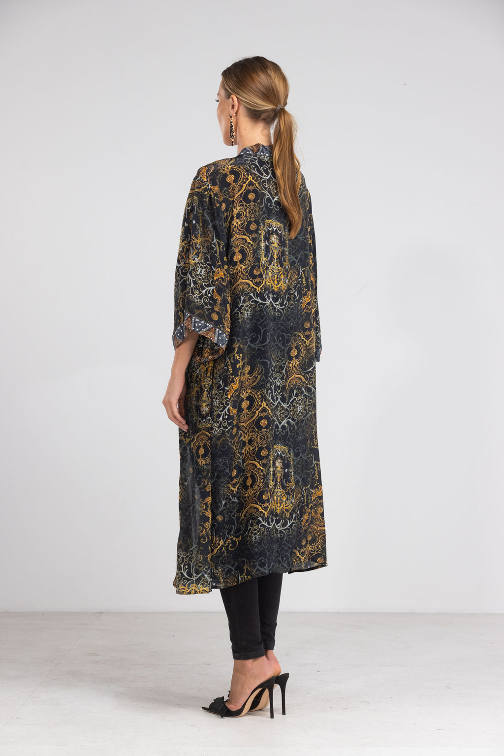 Valletta Long Kimono Shrug