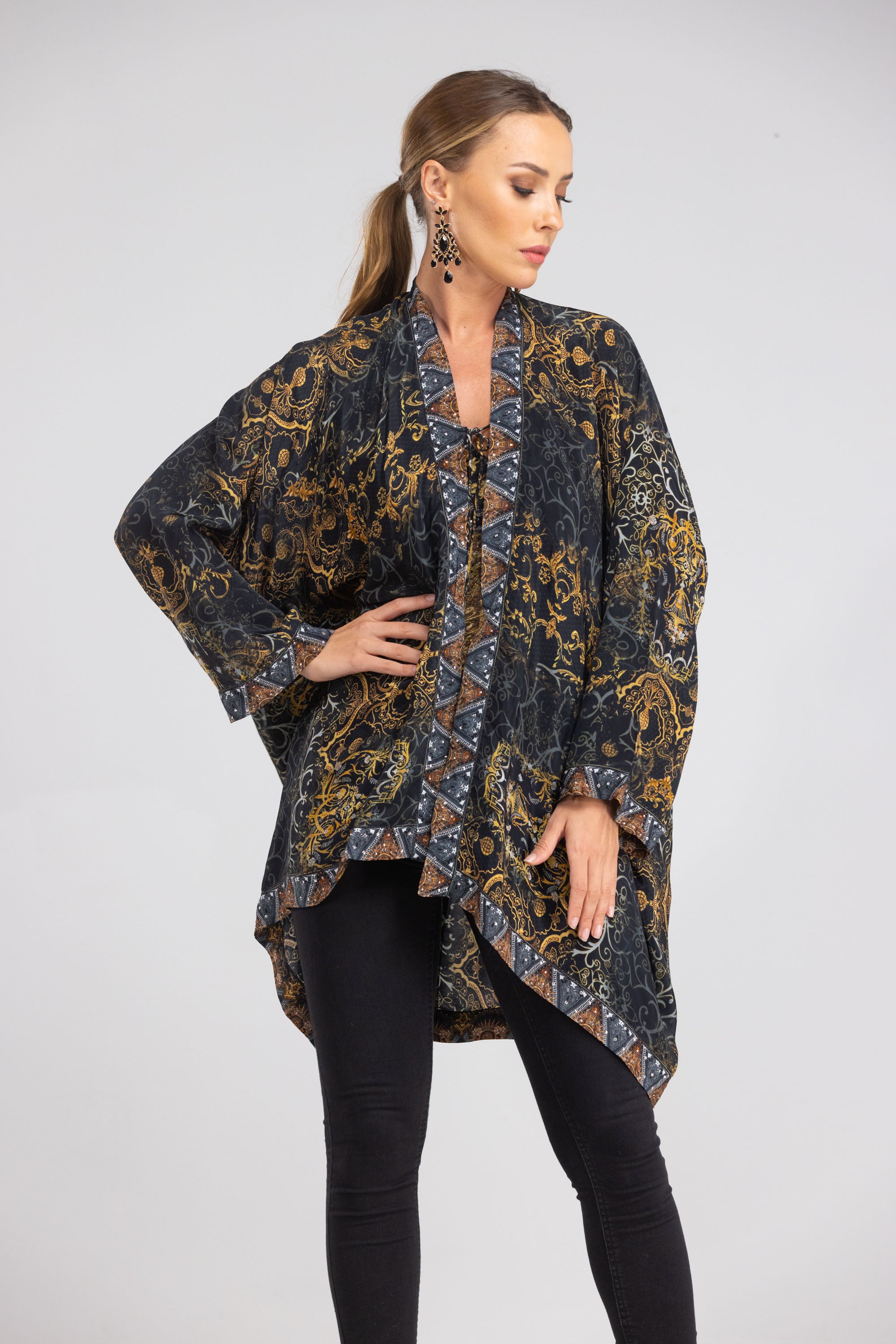 Valletta Short Kimono Shrug