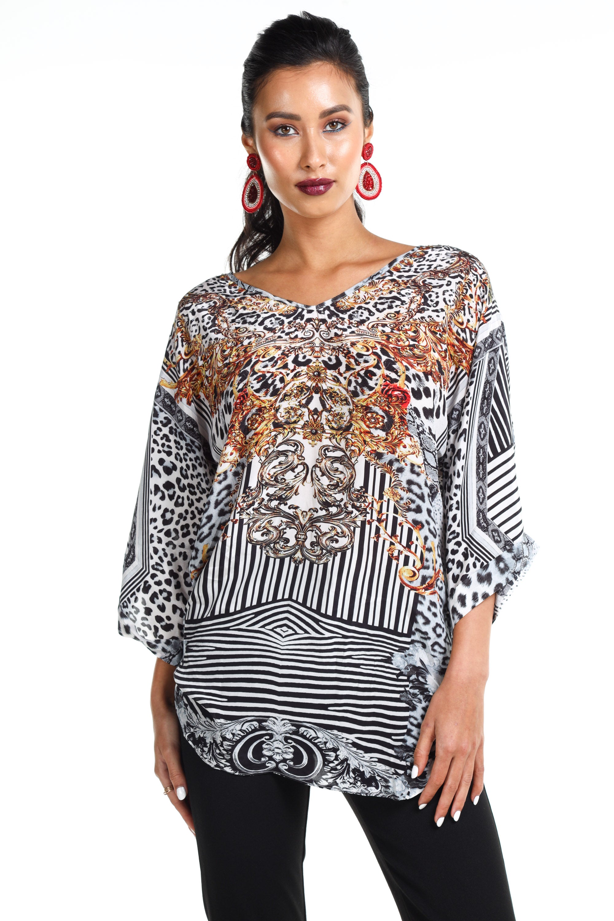 Zaffari Kaftan Top