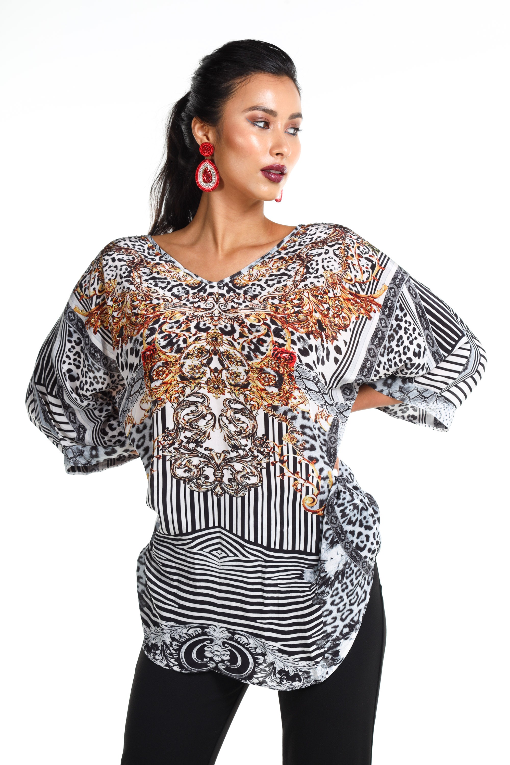 Zaffari Kaftan Top