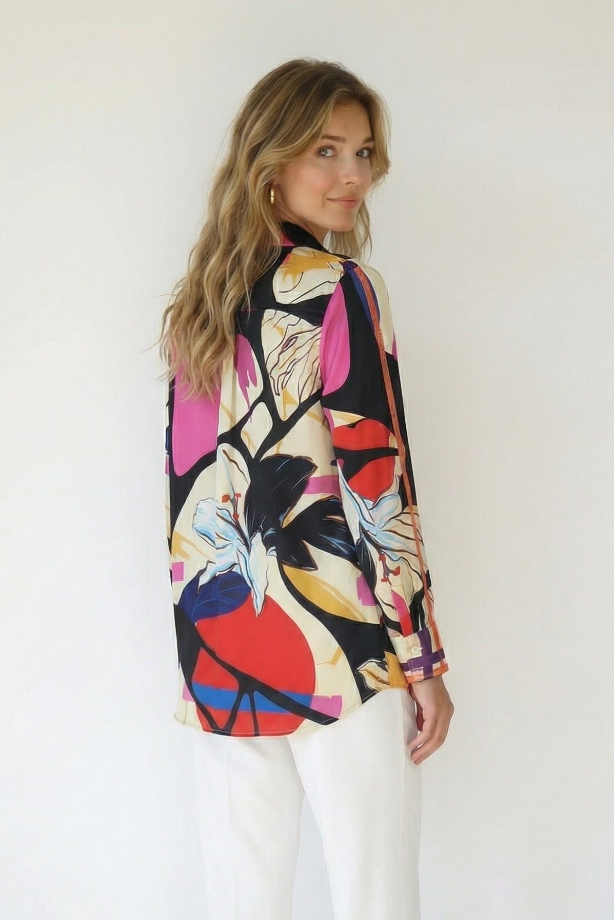 Parrima Collar Shirt-TOP-LennaRose-Size 1 (8-10)-Lenna Rose Fashion