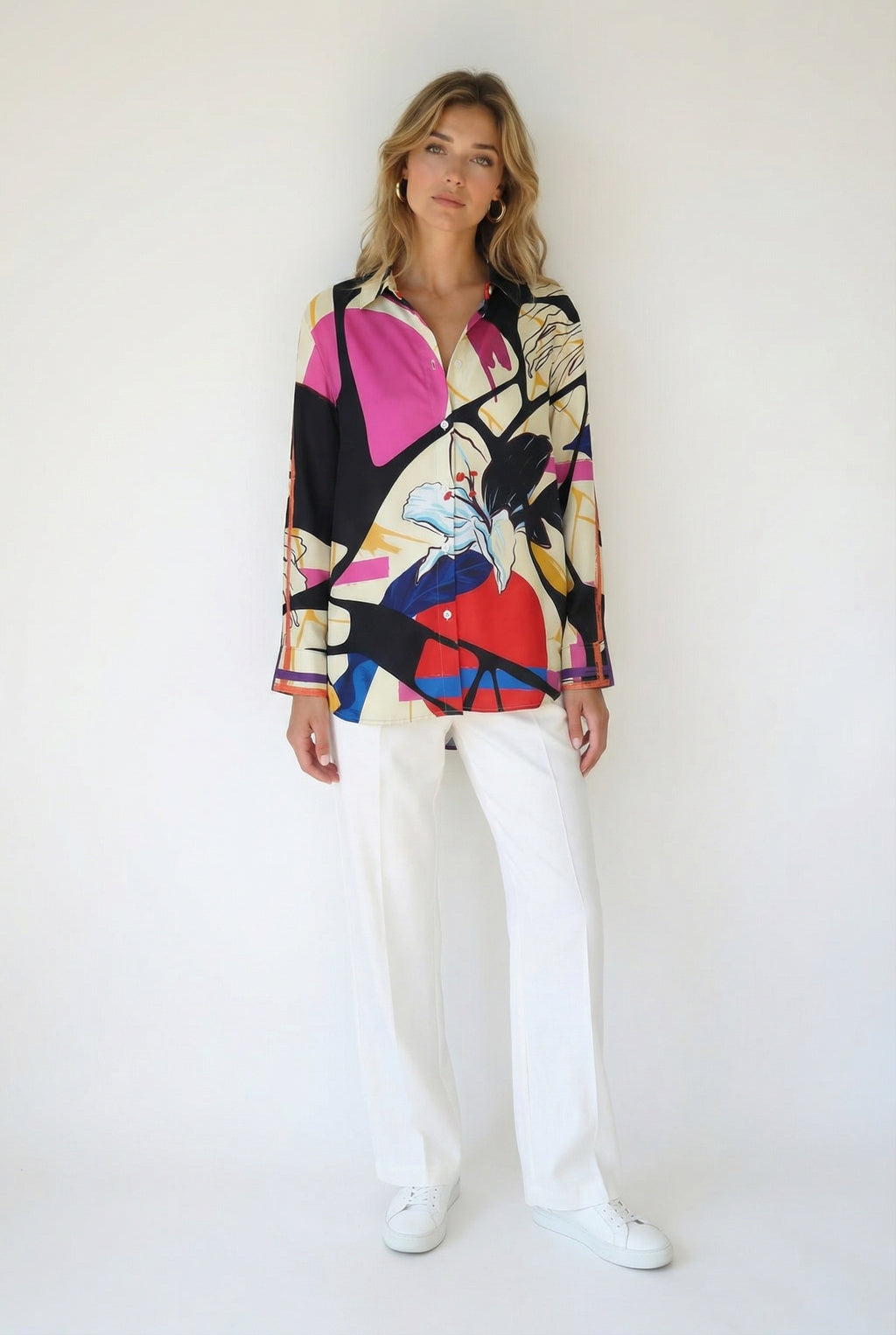 Parrima Collar Shirt-TOP-LennaRose-Size 1 (8-10)-Lenna Rose Fashion